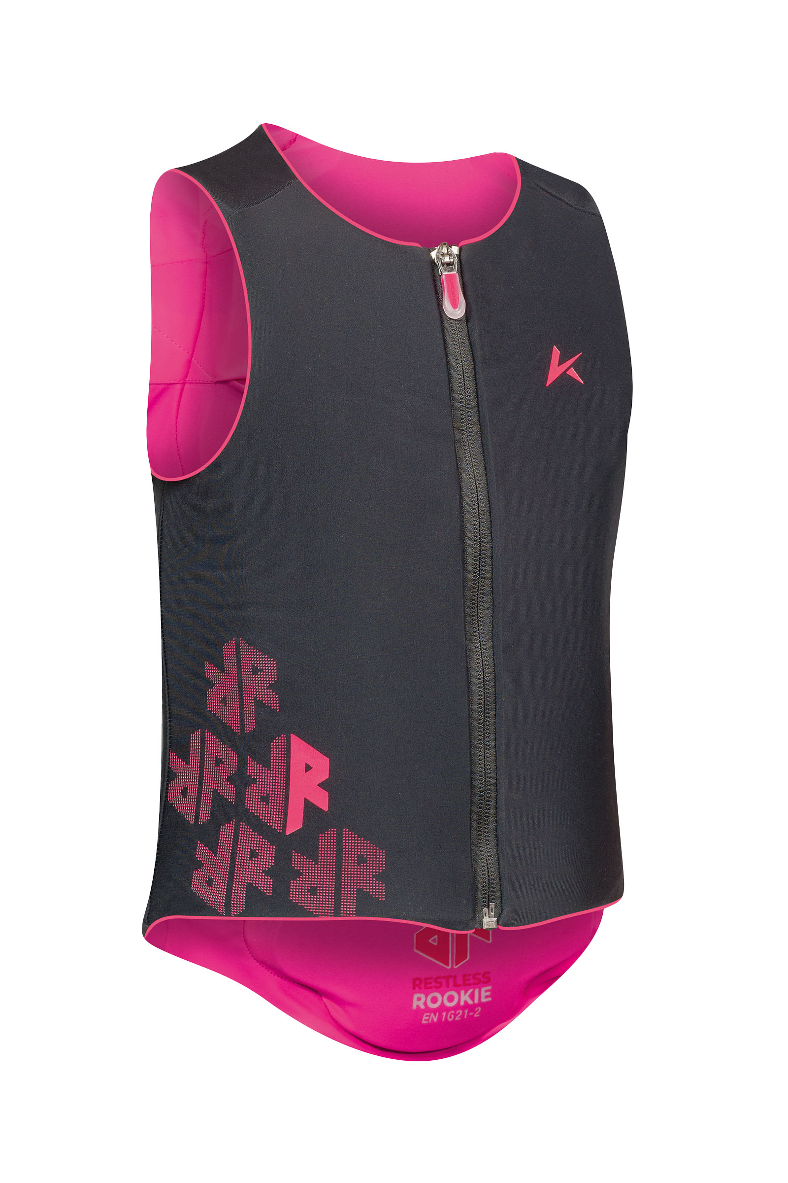 Black/Pink Komperdell Ballistic Flex Fit Pro Junior paraschiena