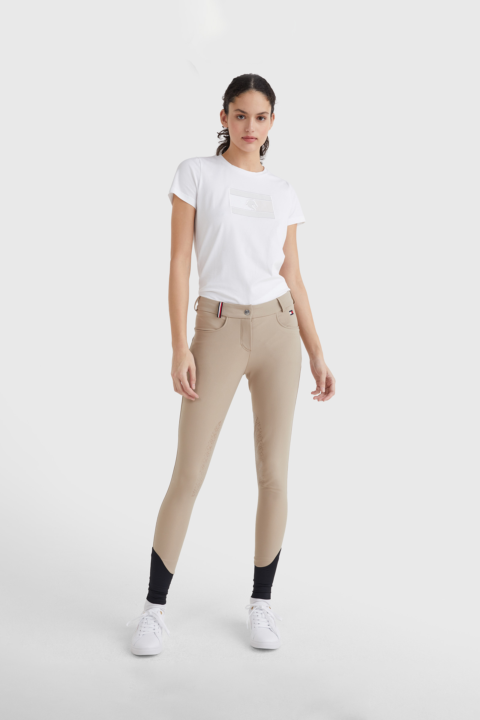 Pantaloni da equitazione Tommy Hilfiger Equestrian Classic da donna