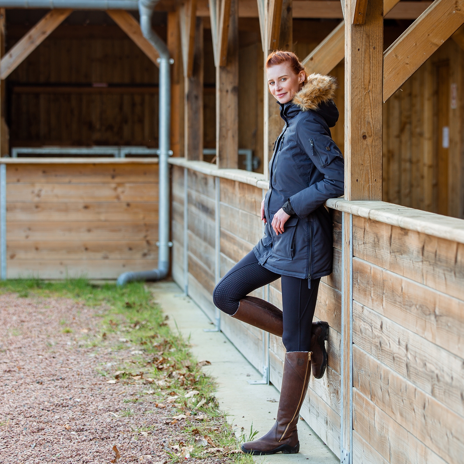 Horze Brooke Parka lungo da donna