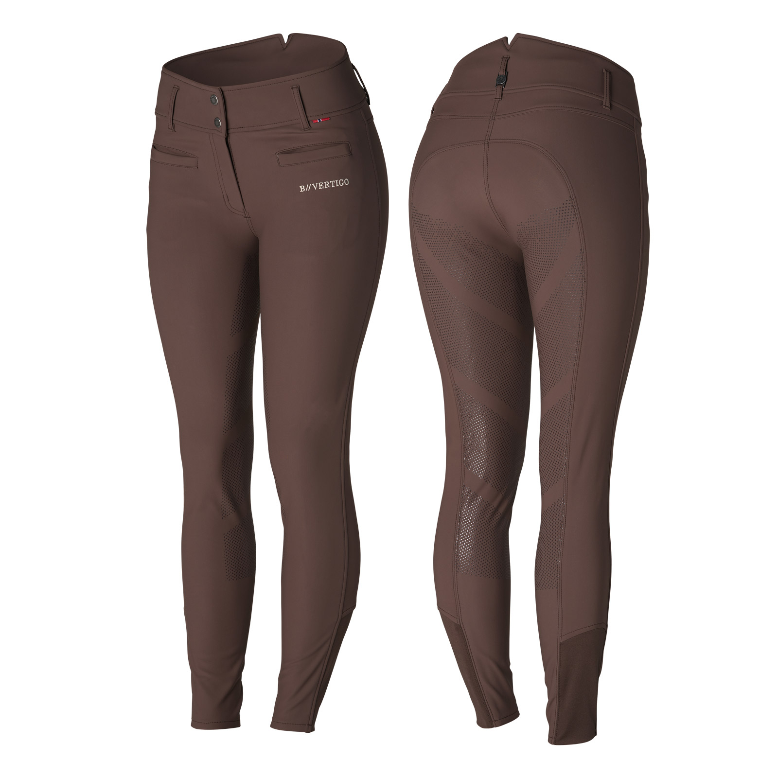 B Vertigo Tiffany Pantaloni termici da equitazione in silicone FS da donna