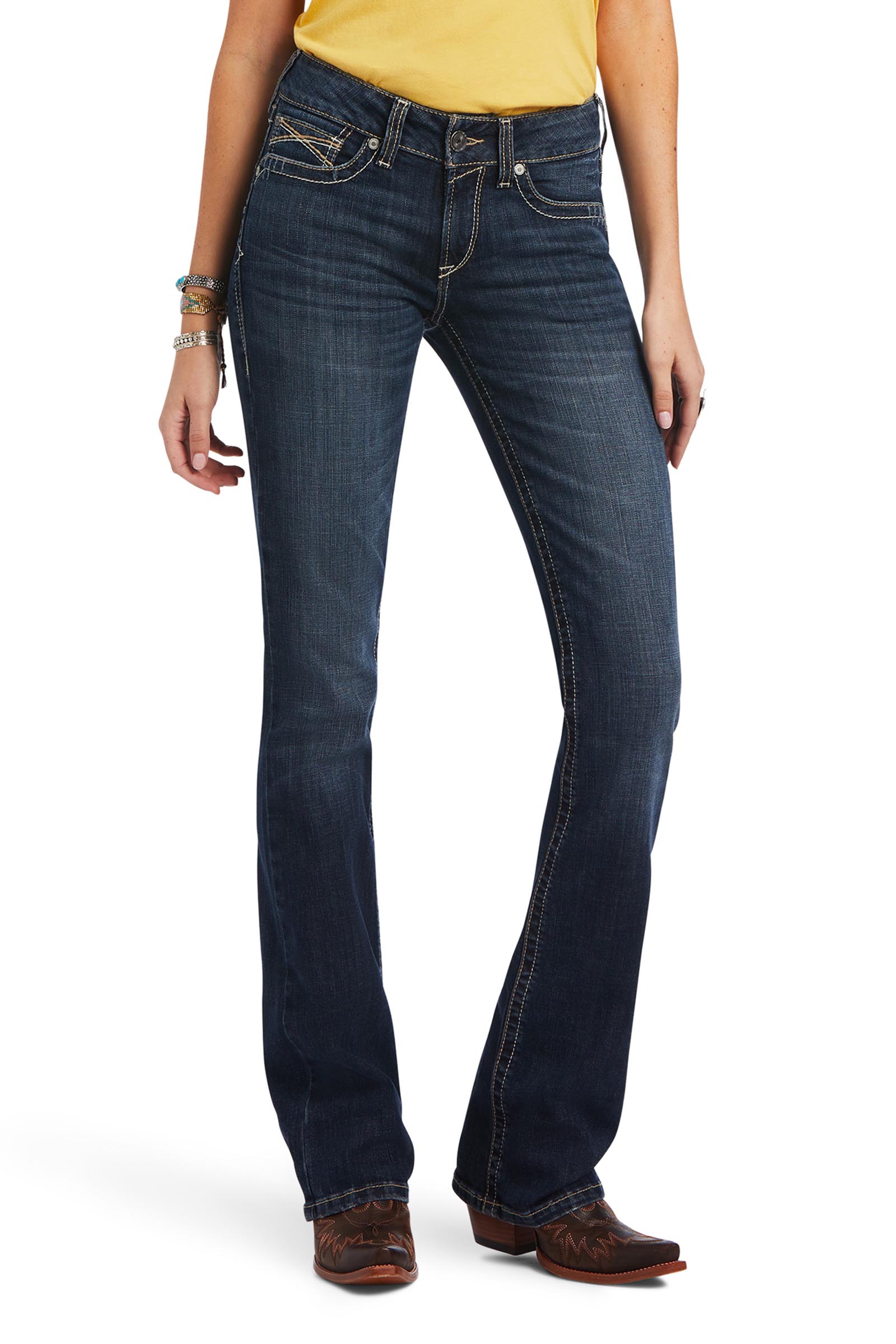 Ariat Jeans bootcut R.E.A.L. Perfect Rise Lexie da donna  