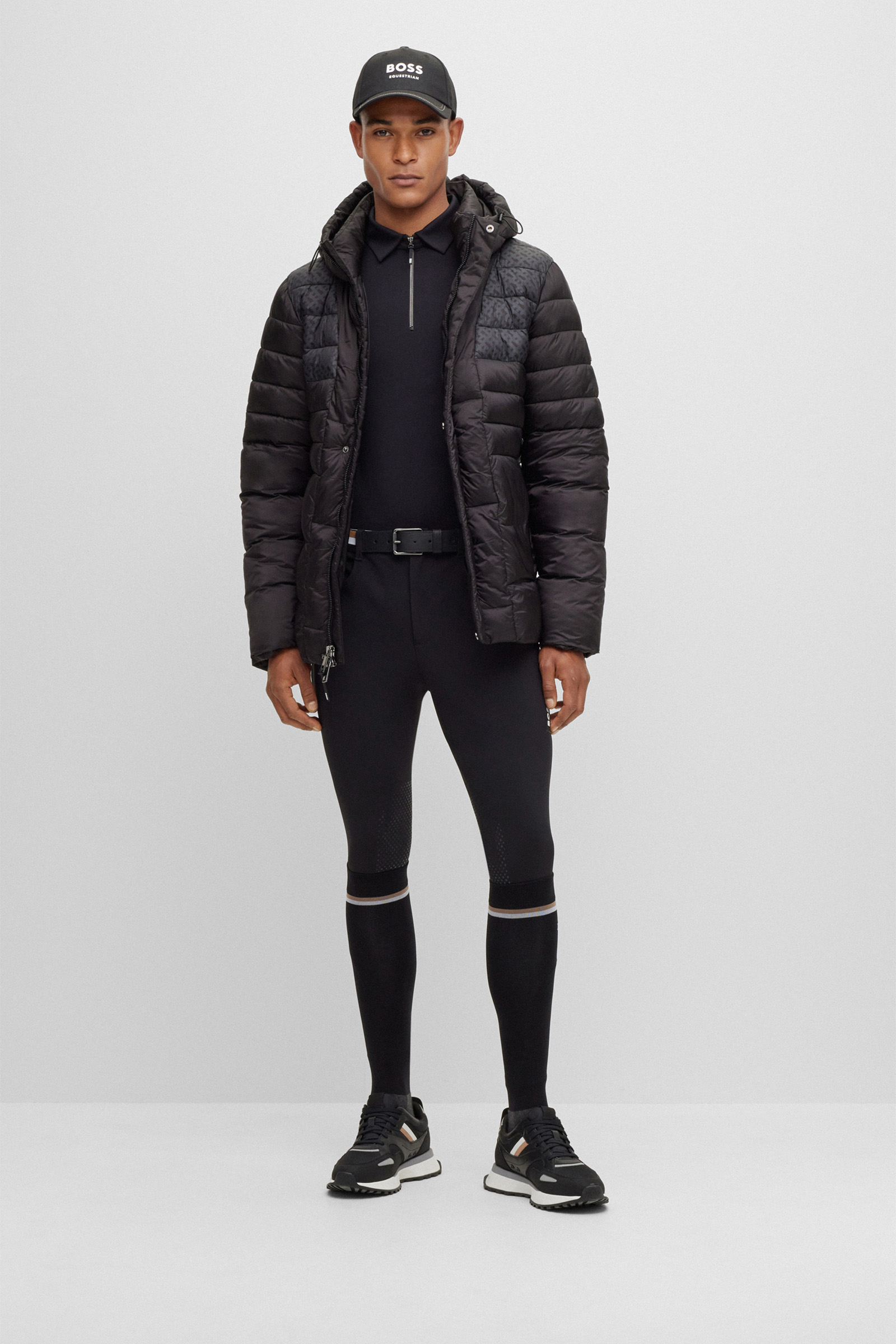 Pantaloni estivi Boss James con grip al ginocchio