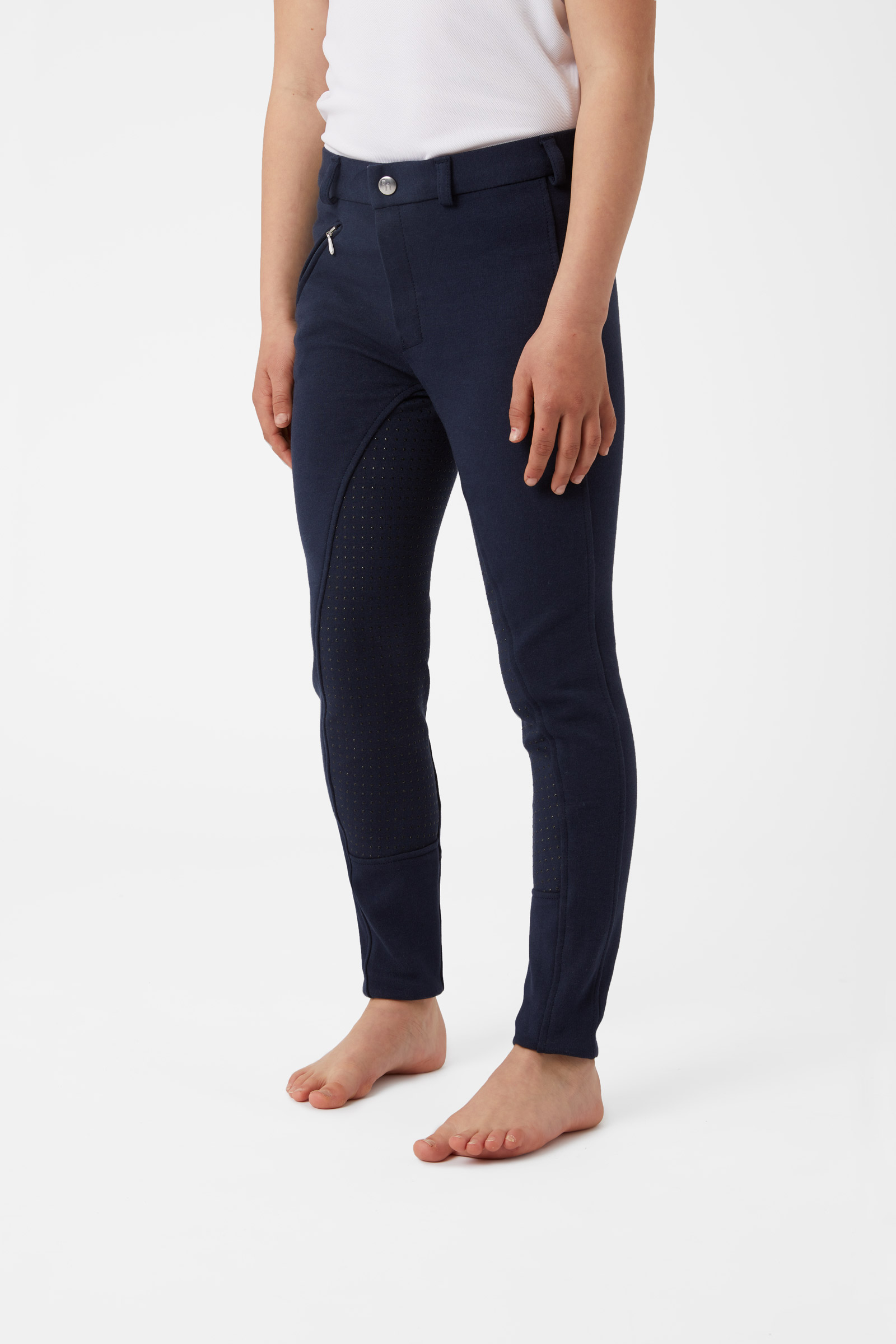Horze Active Pantaloni da equitazione con grip full seat in silicone da bambini