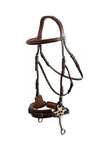 Trust Equestrian Bridle Sopot Hackamore Bridle, Cheeks 16 Cm