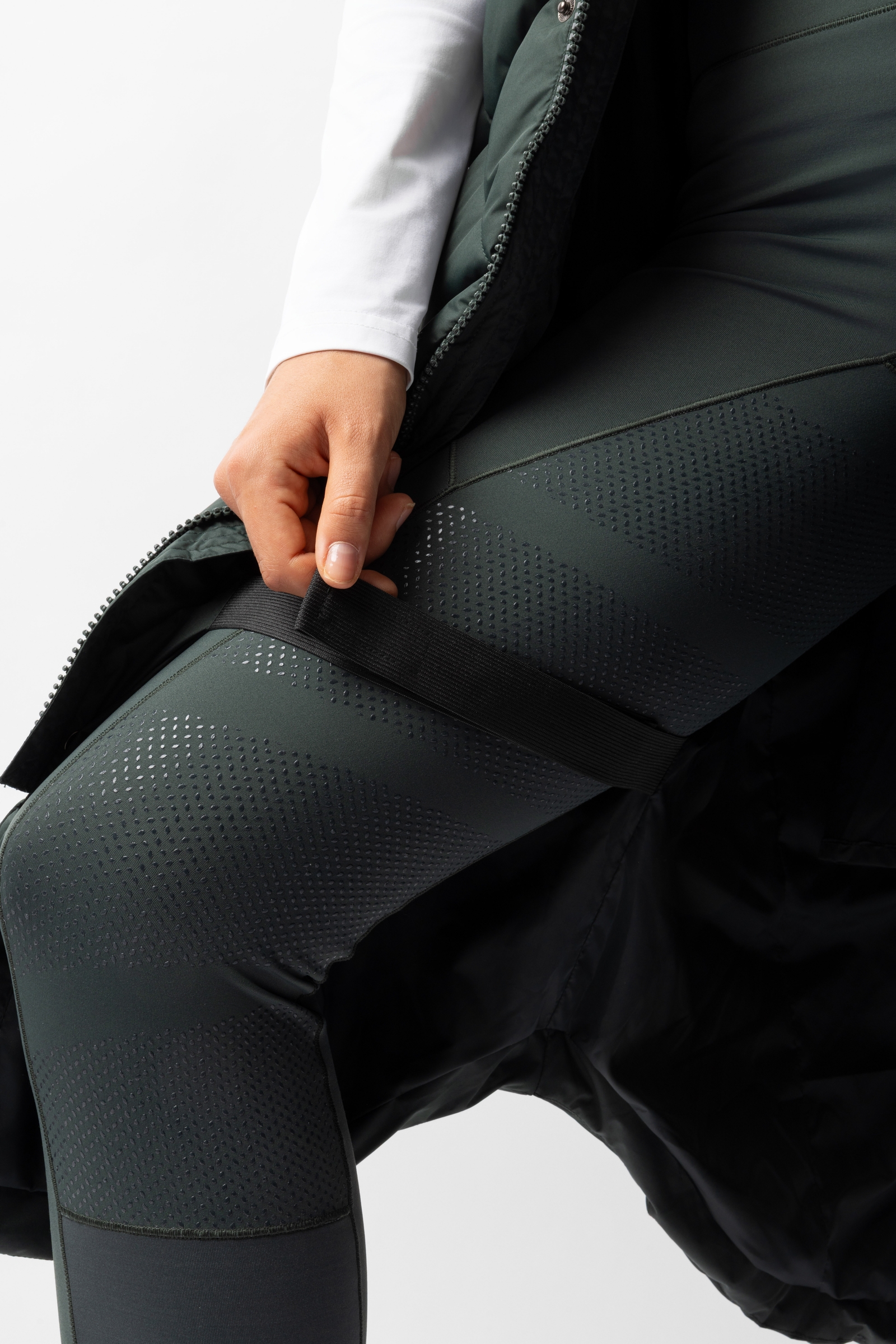 B Vertigo Gem Gilet da equitazione lungo imbottito