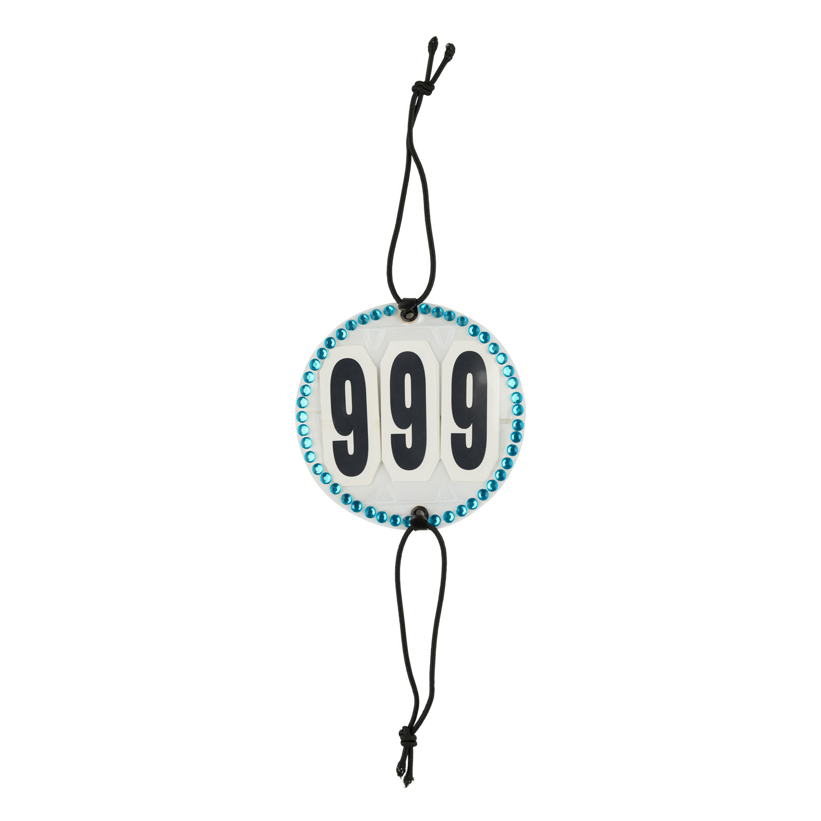 Horze Numero di partenza rifinito da cristalli