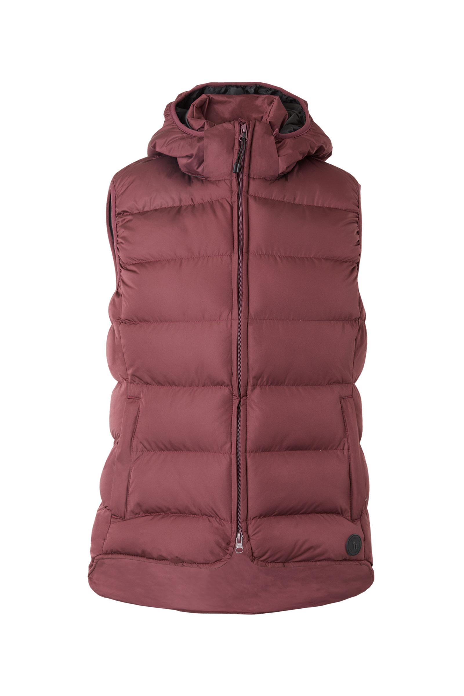 Horze Callie Gilet da equitazione imbottito con cappuccio per donna