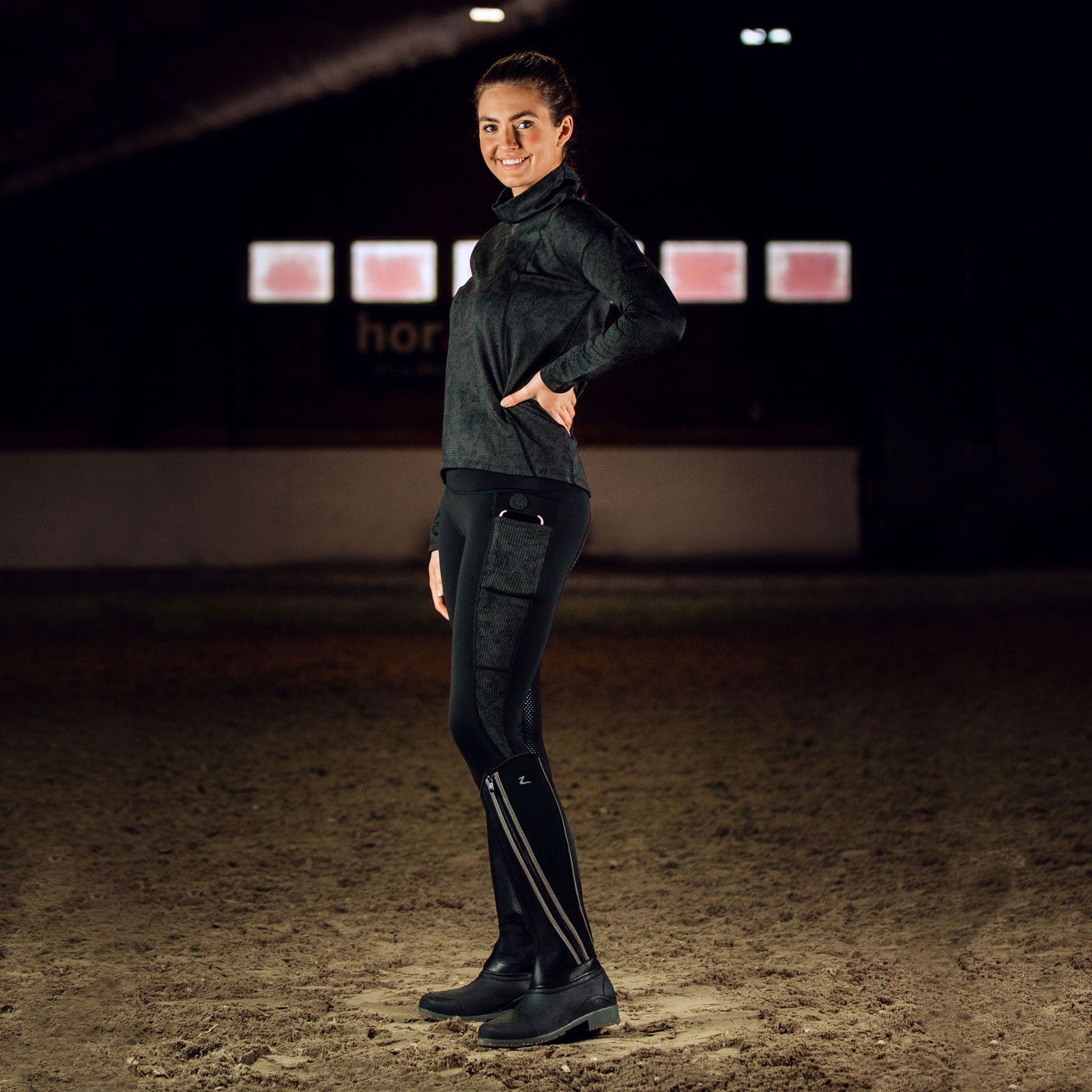 Horze Nome Stivali alti in neoprene