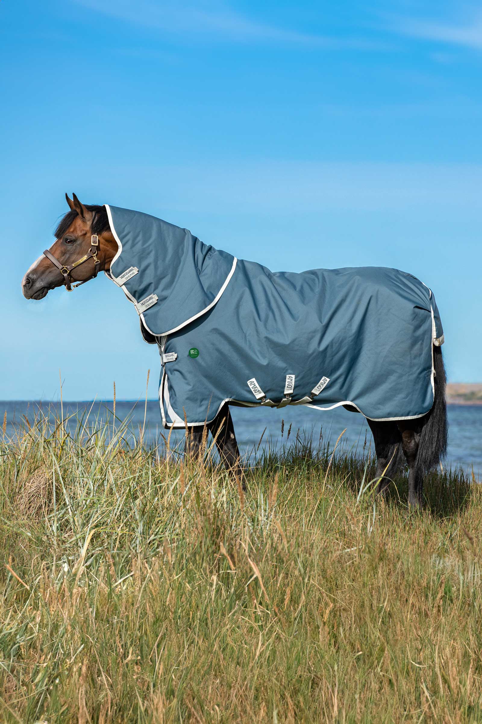 Horseware Amigo AmEco 12 Plus coperta da turnout con collo staccabile, 0 g