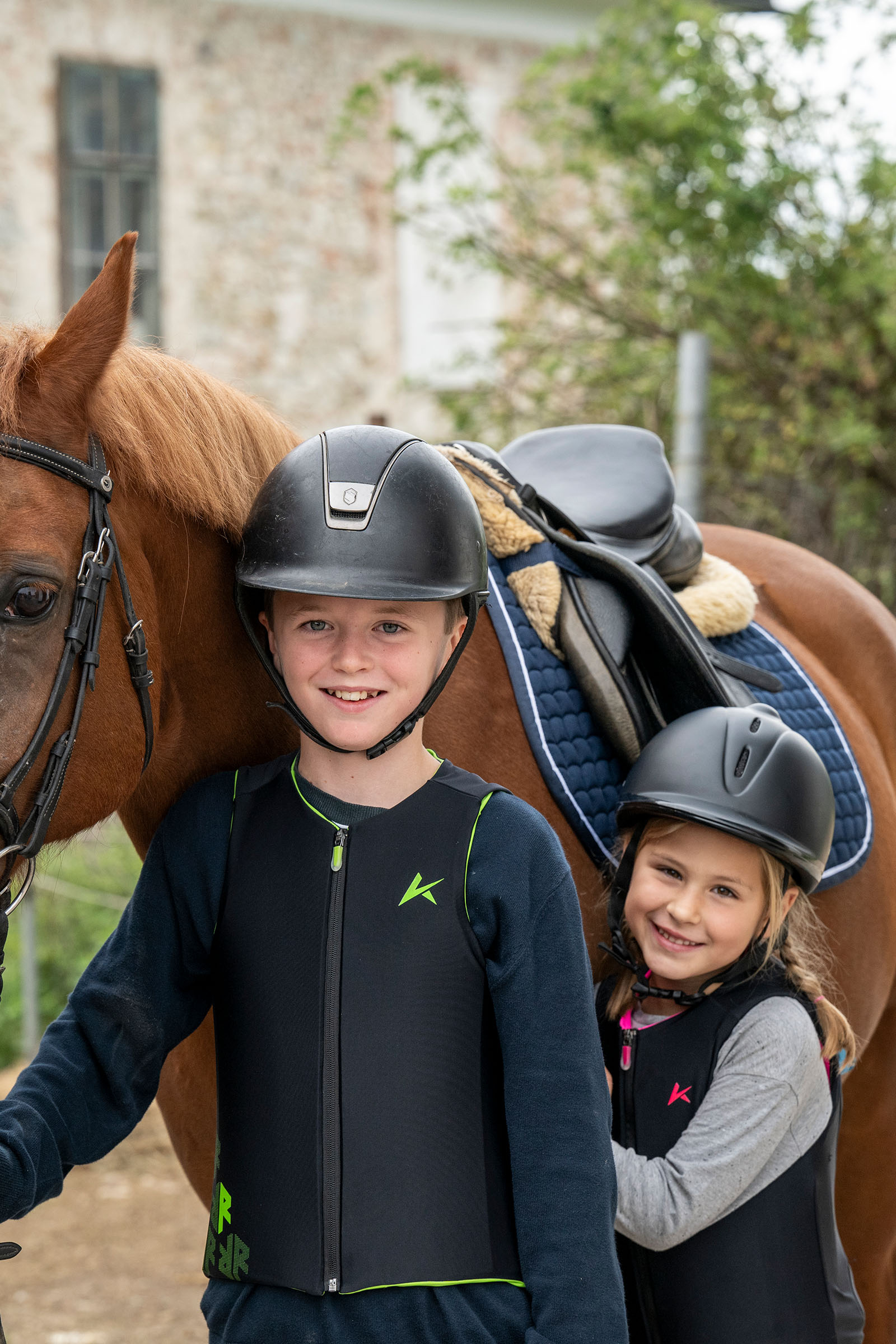 Komperdell Flex Fit Pro Junior gilet balistico per bambini con paraschiena