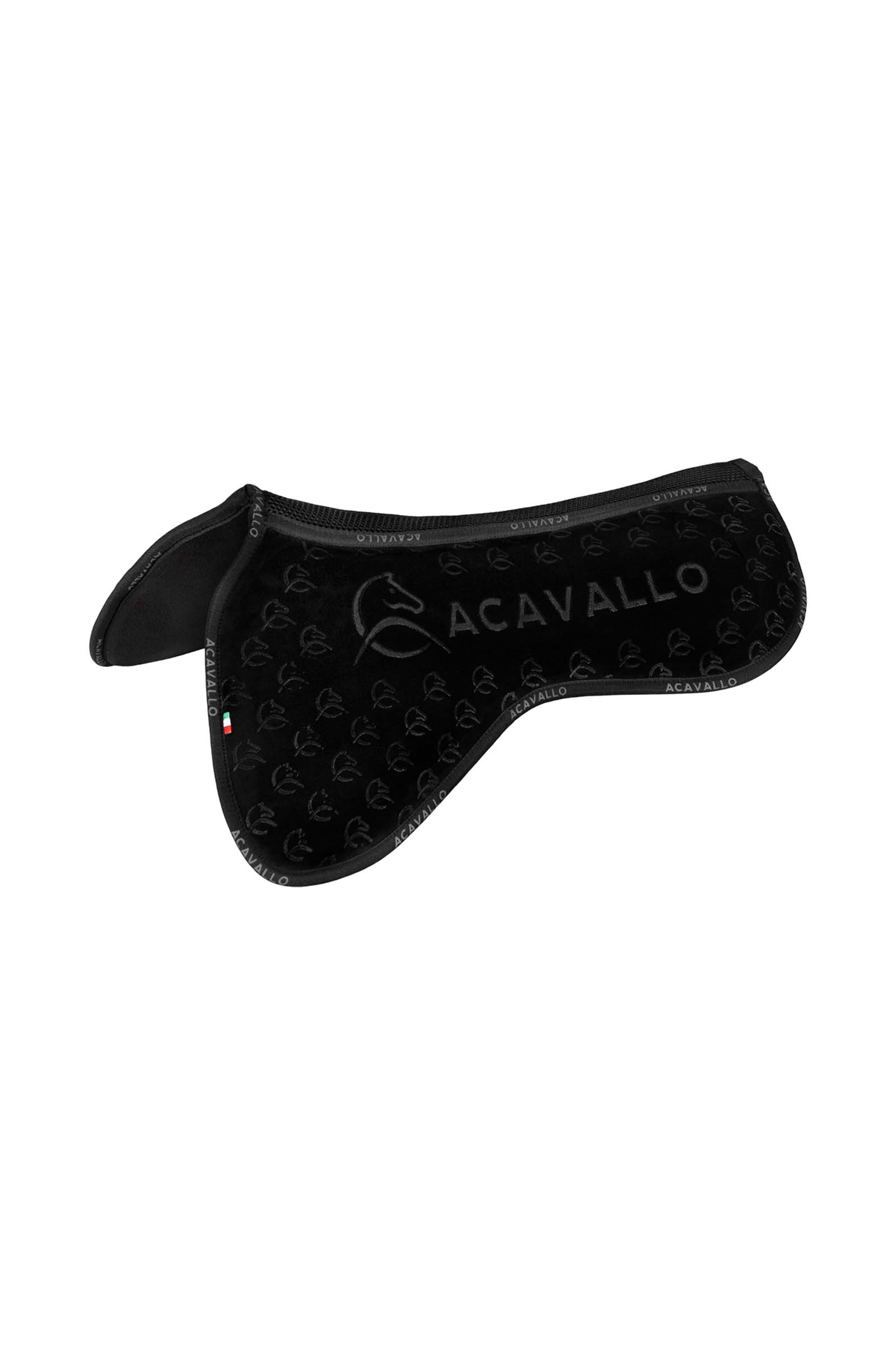 Black Acavallo sottosella close contact in memory foam senza pressione sulla colonna con grip in silicone  