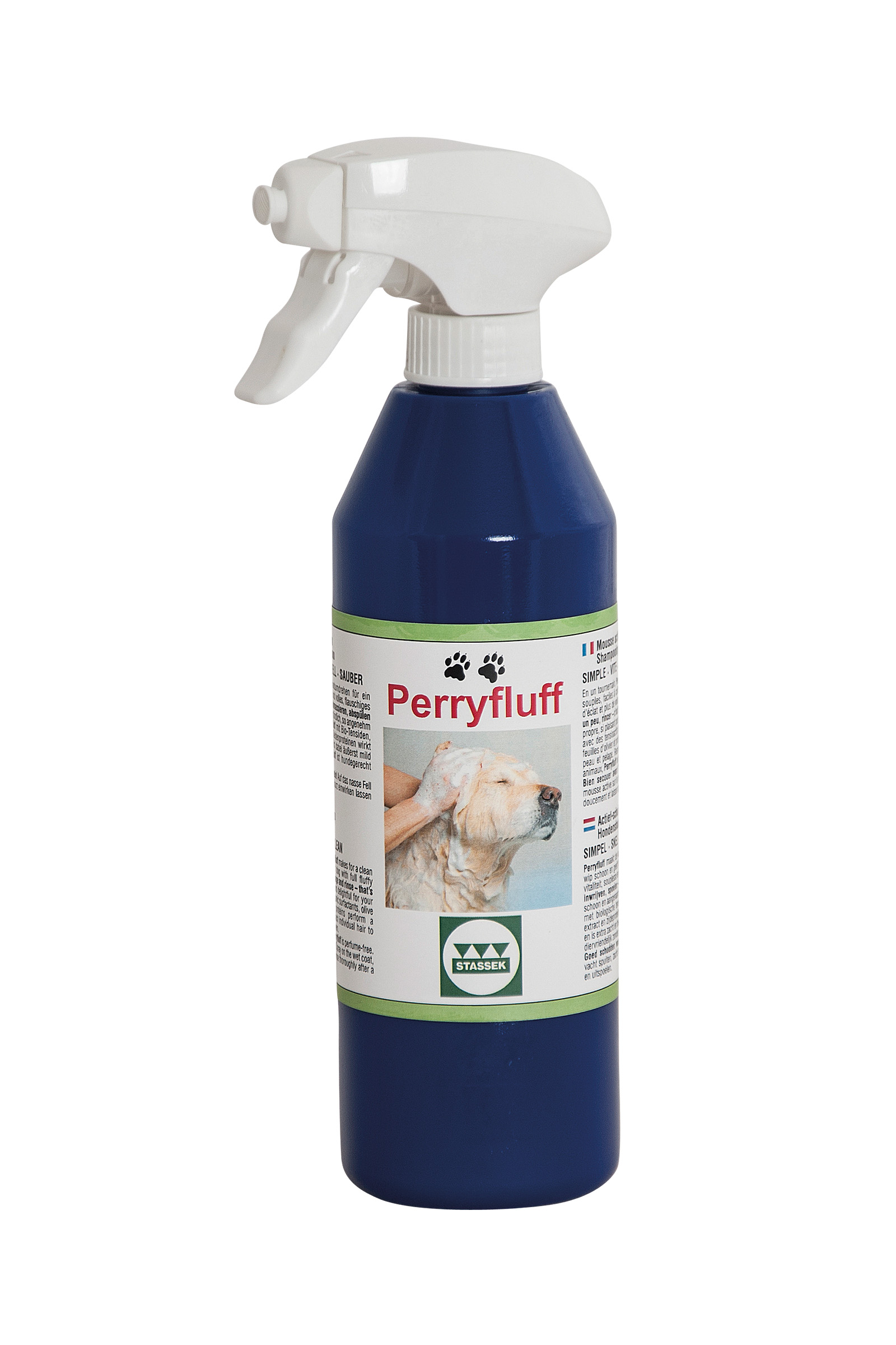 Stassek Perryfluff Energetic Foam Shampoo per cani, 500 ml
