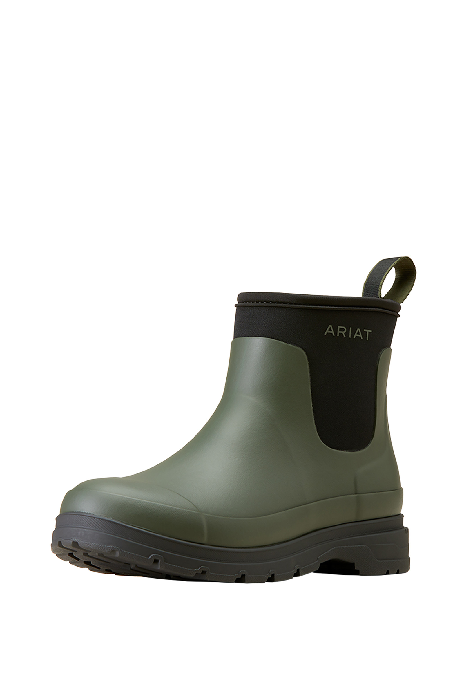 Dark Olive Ariat Kelmarsh Shortie stivale in gomma corto da donna