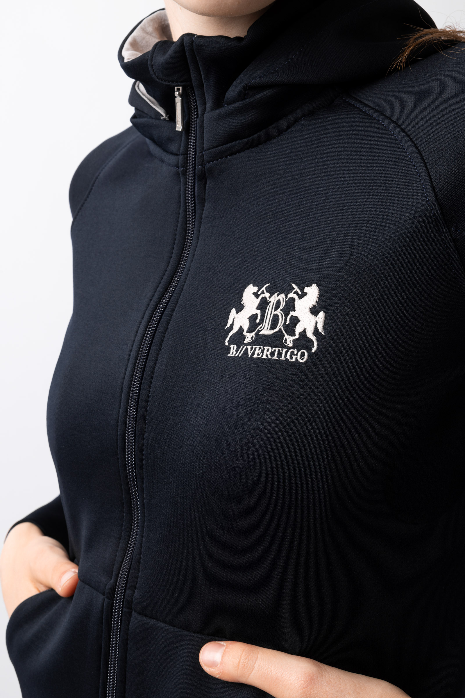 B Vertigo felpa con cappuccio Colleen da donna