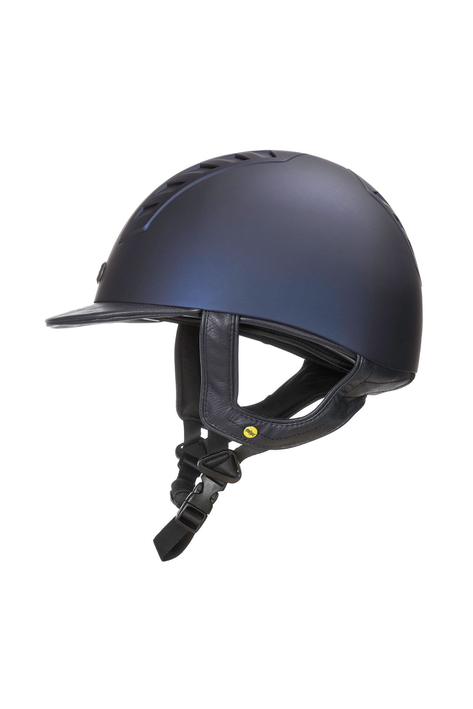 Back on Track EQ3 MIPS Casco da equitazione con superficie liscia