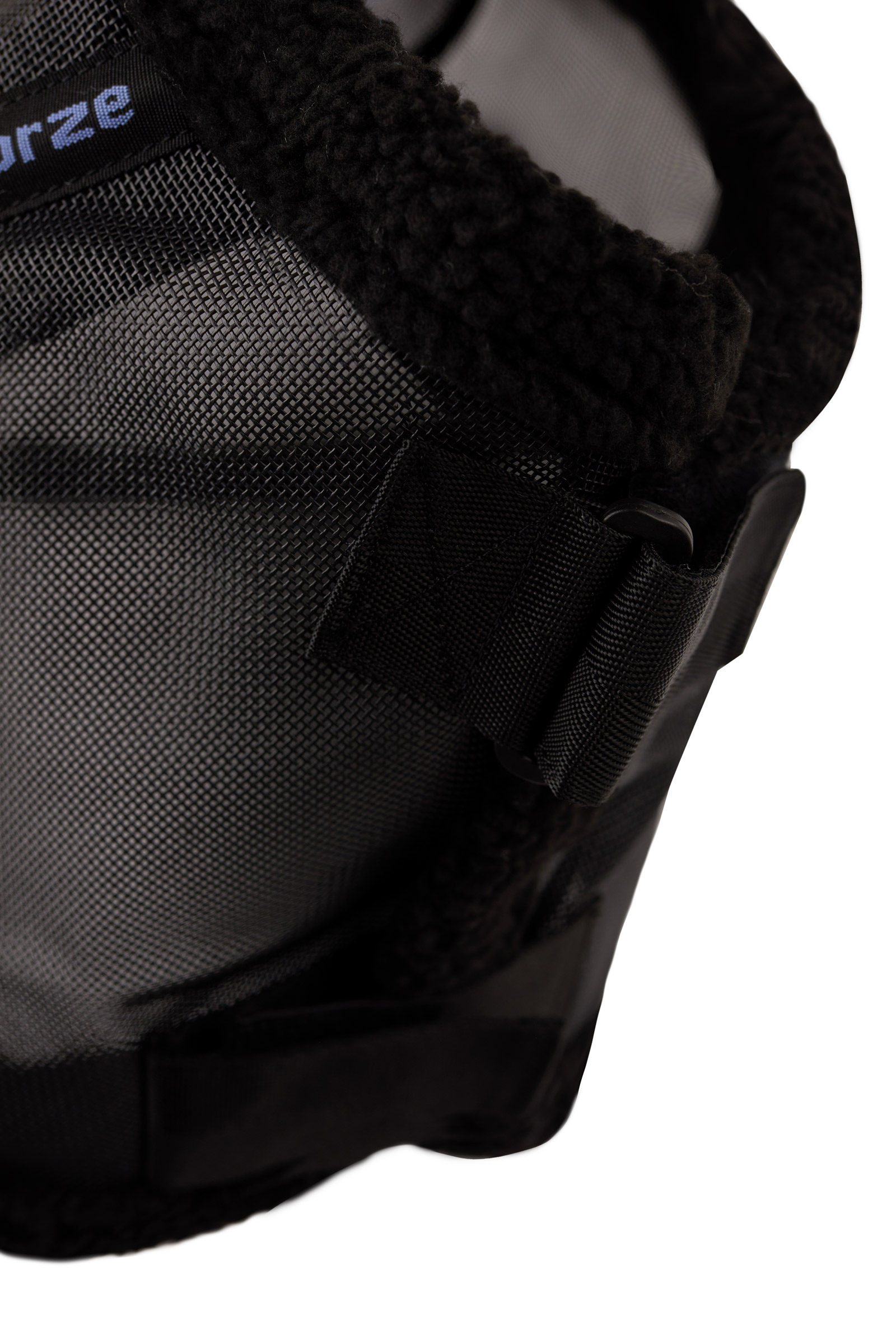 Horze Maschera antimosche con bordo metallizato