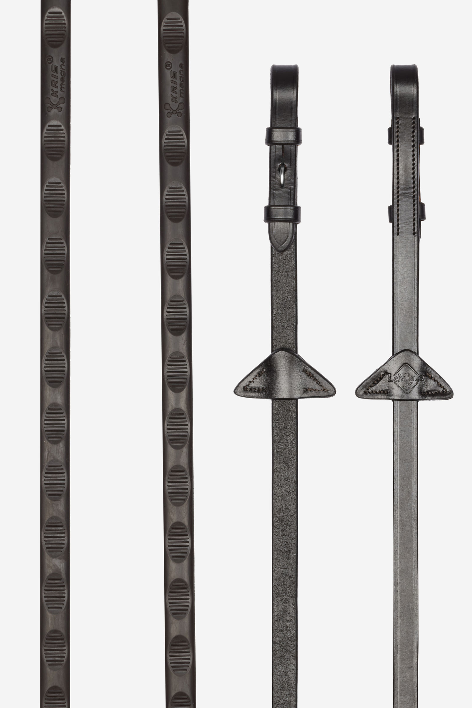 Brown/Silver LeMieux Magna Grip redini in gomma