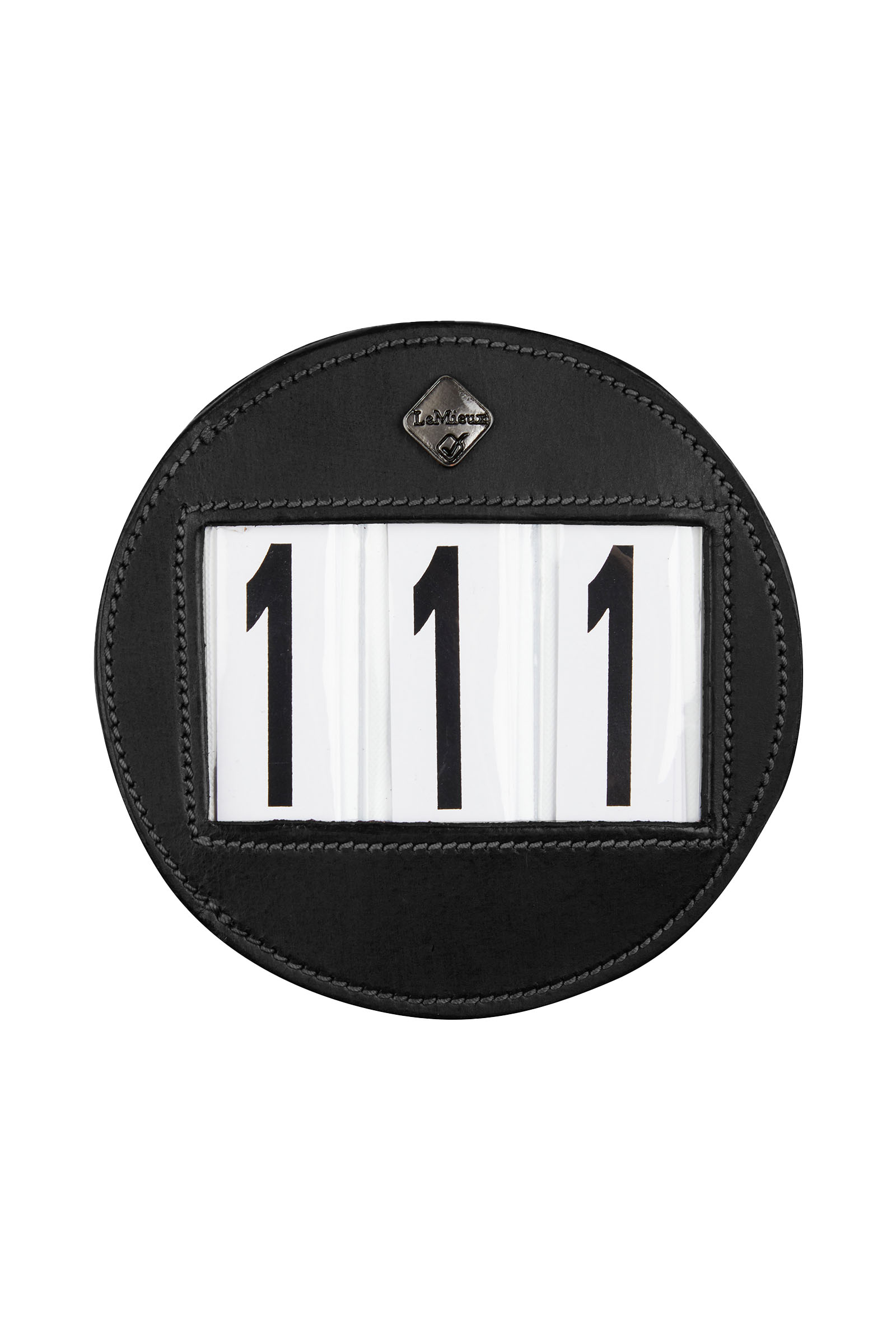Black LeMieux Porta numero per testiera (1 pezzo)