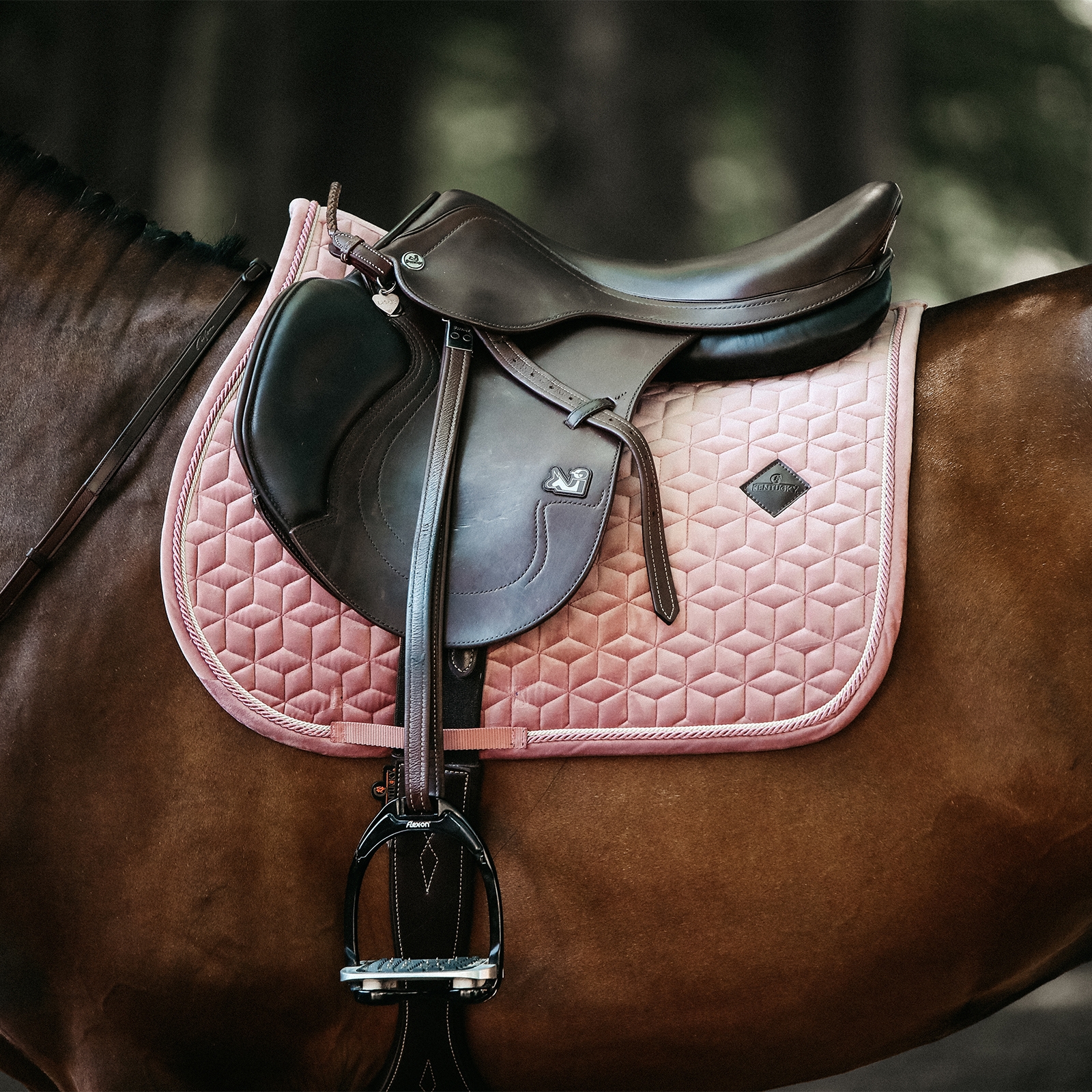Kentucky Horsewear Velvet Sottosella da salto 
