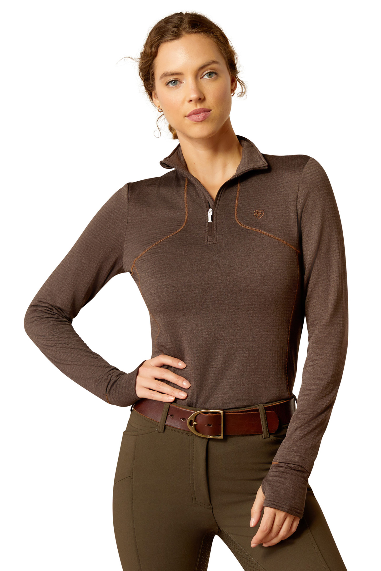 Strato base Ariat Gridwork 1/4 zip