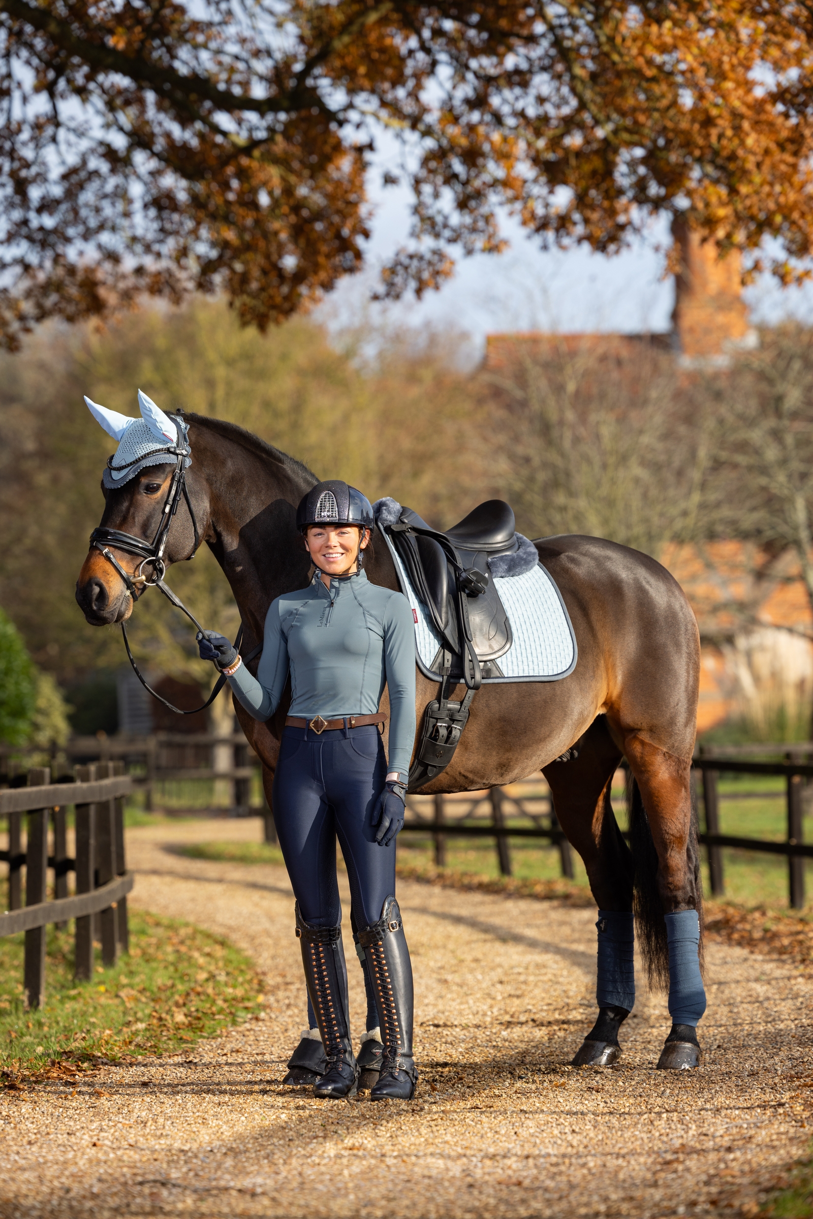 LeMieux Suede Square Sottosella da dressage