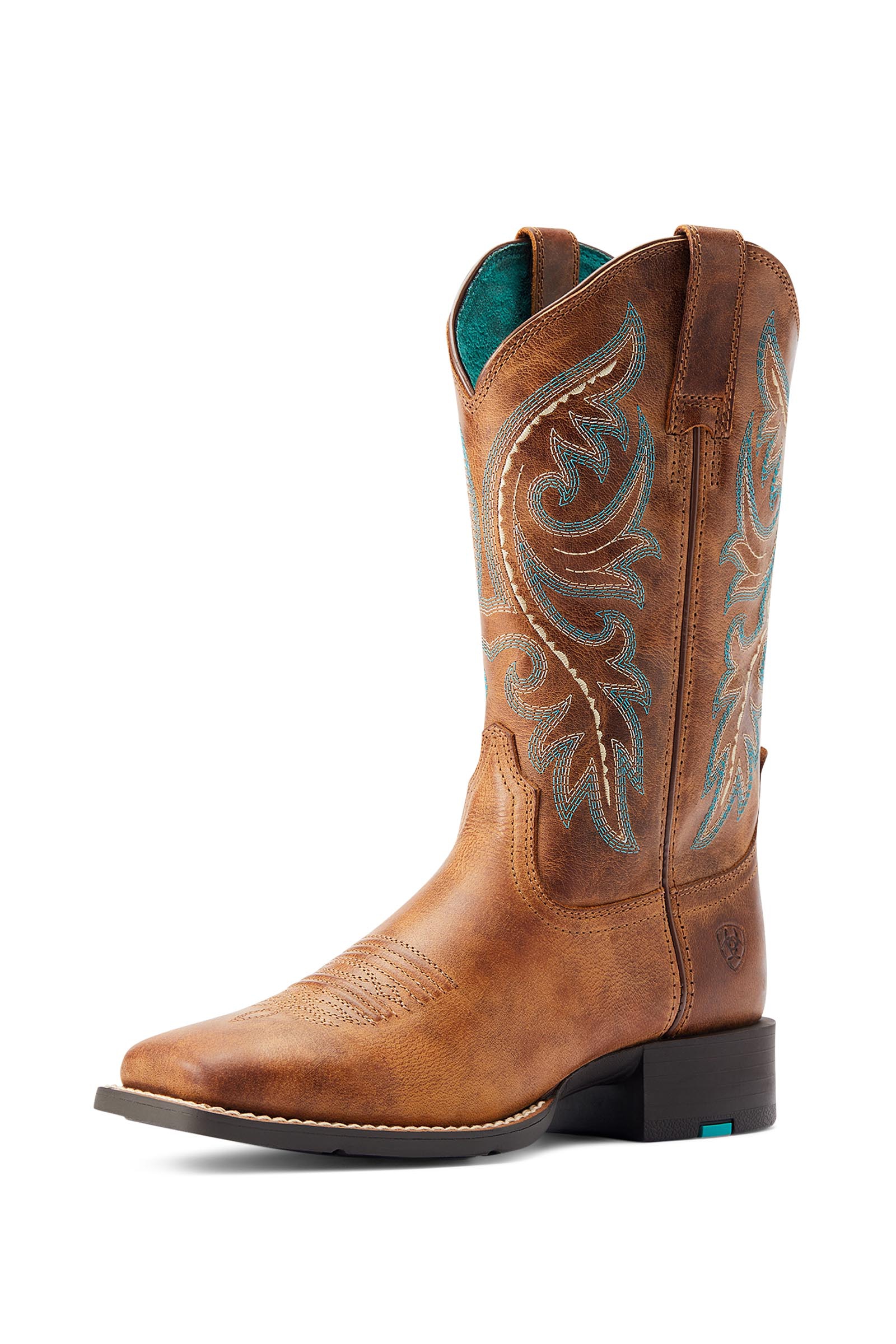 Ariat Round Up stivali western da donna con cerniera posteriore