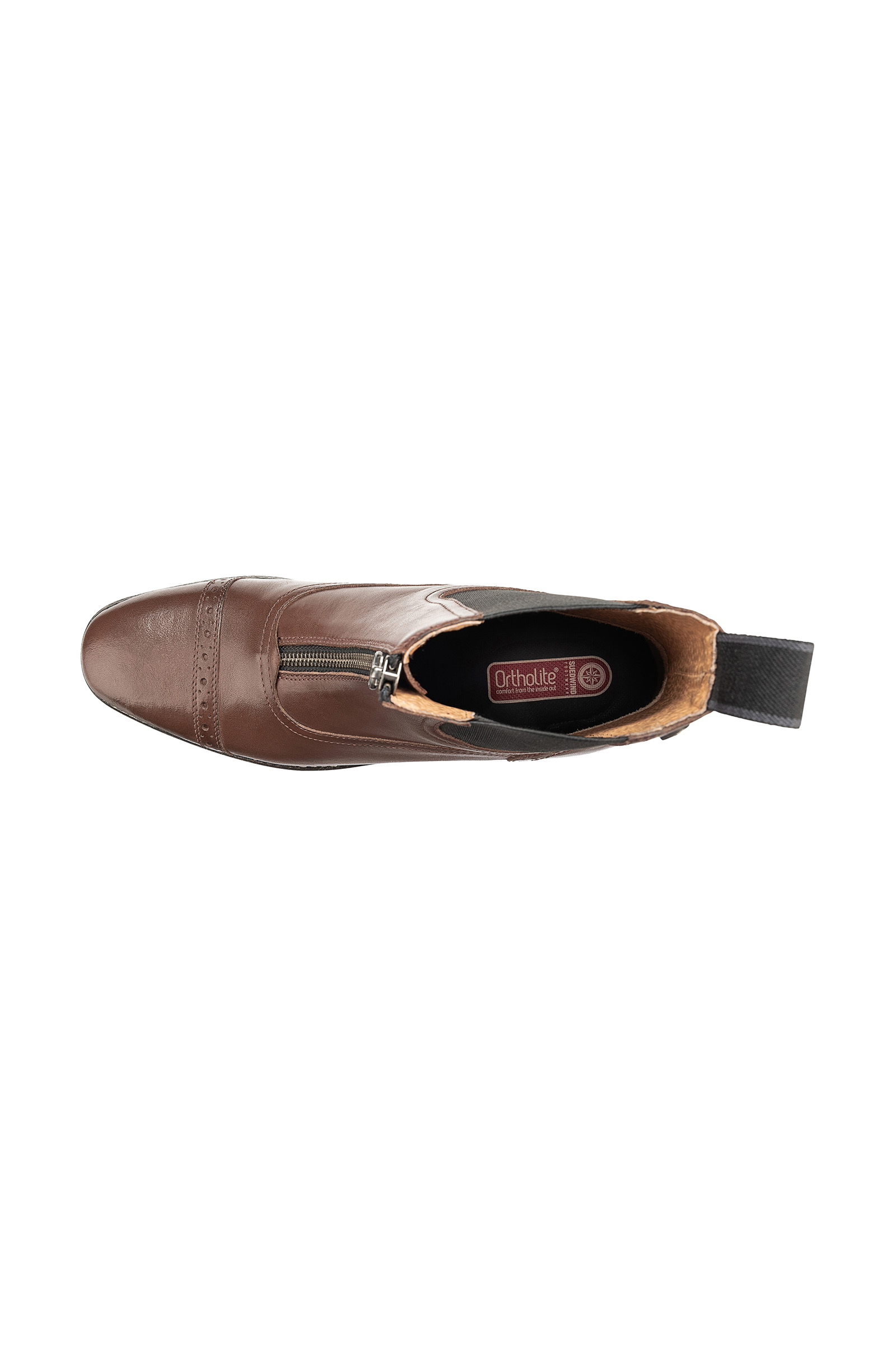 Suedwind Footwear Florentina Stivaletti Jodhpur in pizzo con zip sul davanti