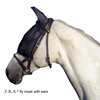 F.R.A. Freedom Riding Articles Cavallo Maschera per mosche con orecchie