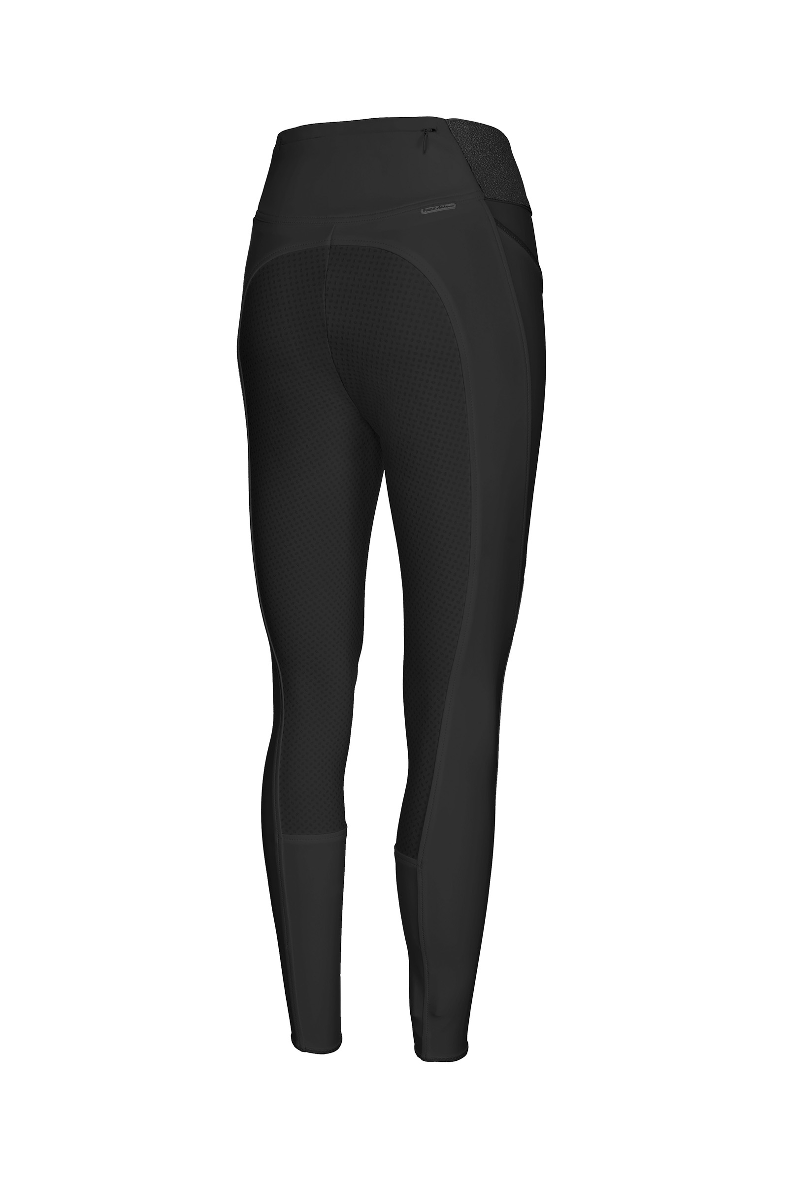 Black Pikeur Hanne Athleisure Pantaloni da equitazione con grip