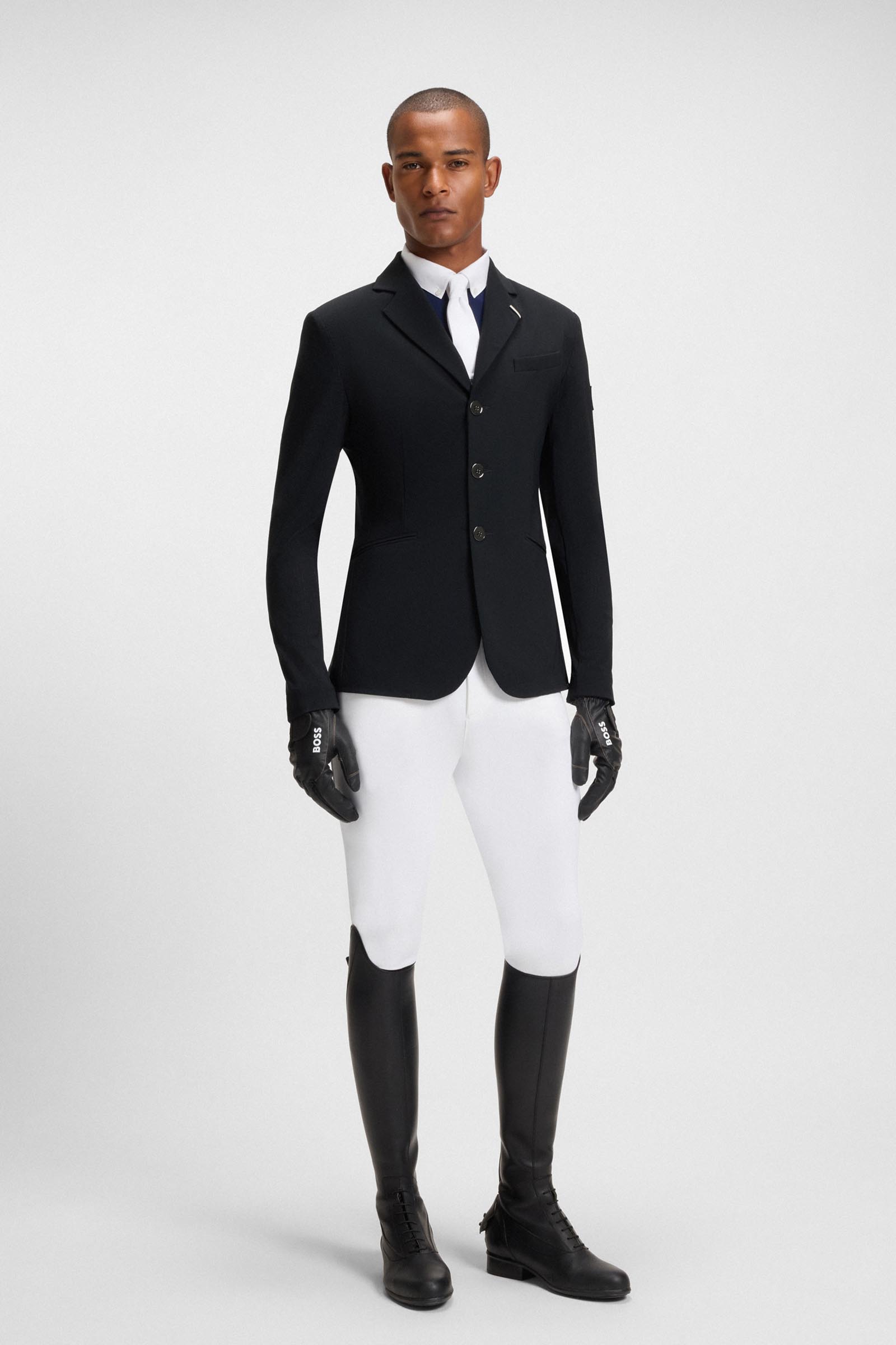 Boss Andrew giacca da concorso uomo Forato