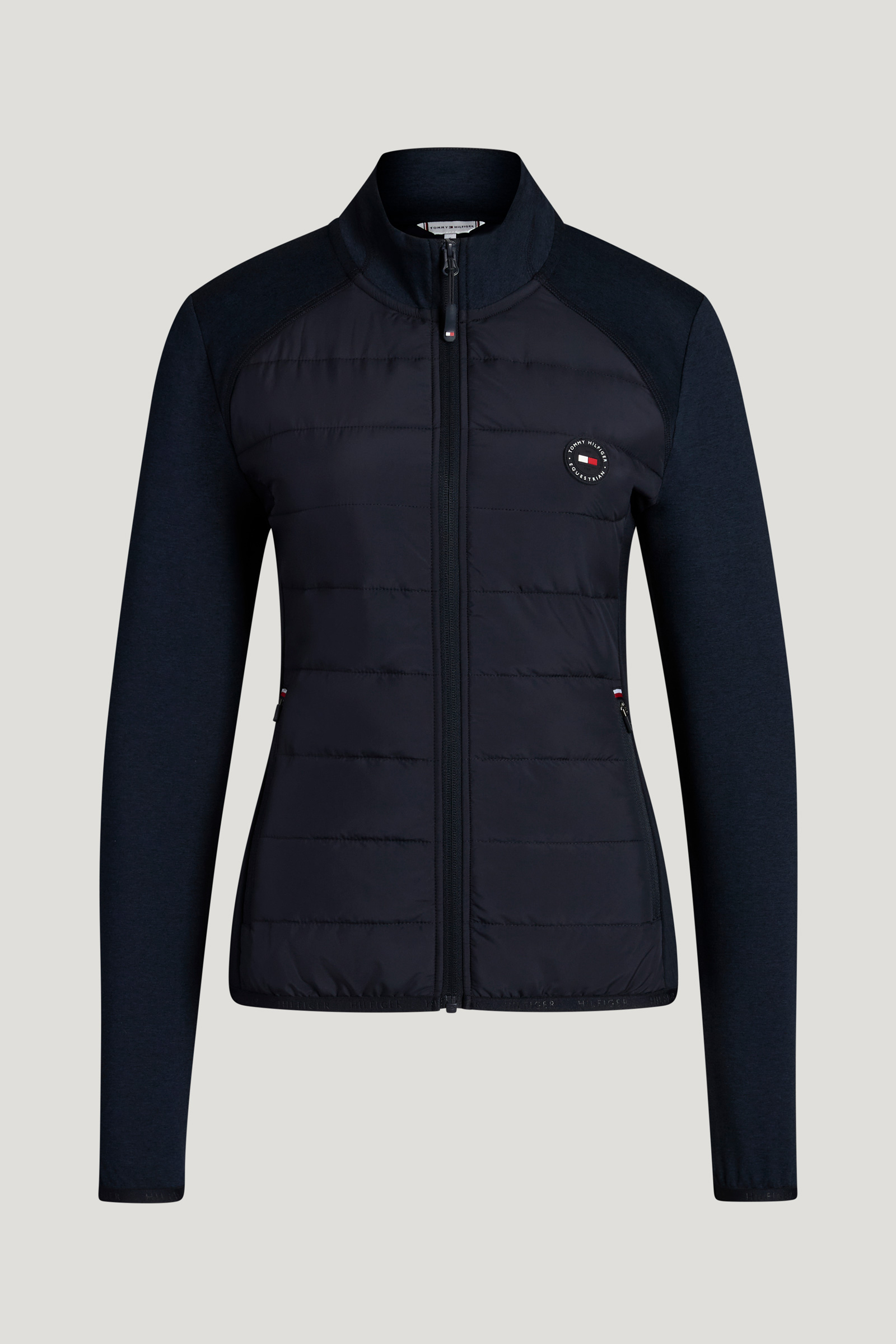 Tommy Hilfiger Equestrian Napa giacca ibrida donna