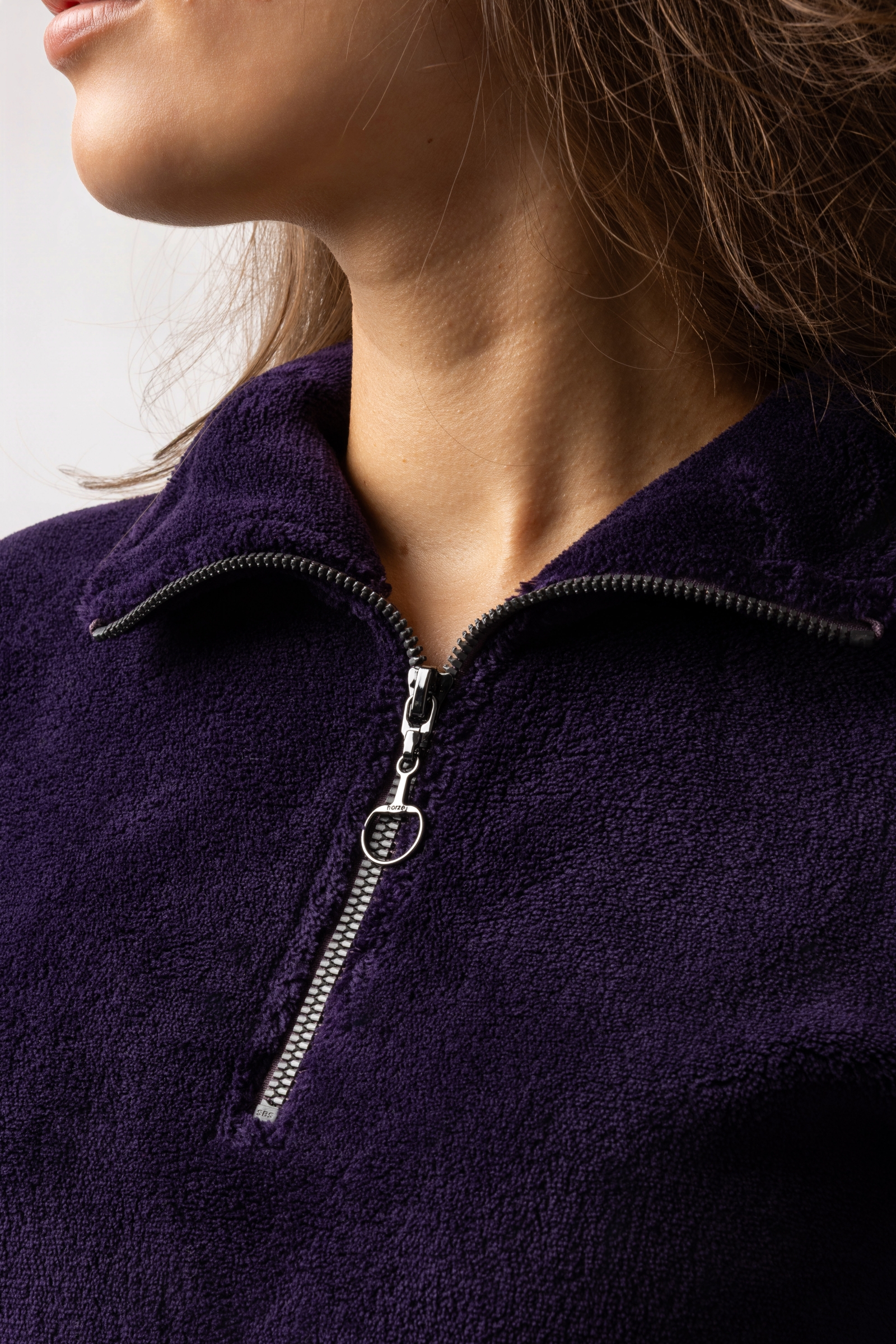 Horze Frieda Maglione fleece anorak da donna