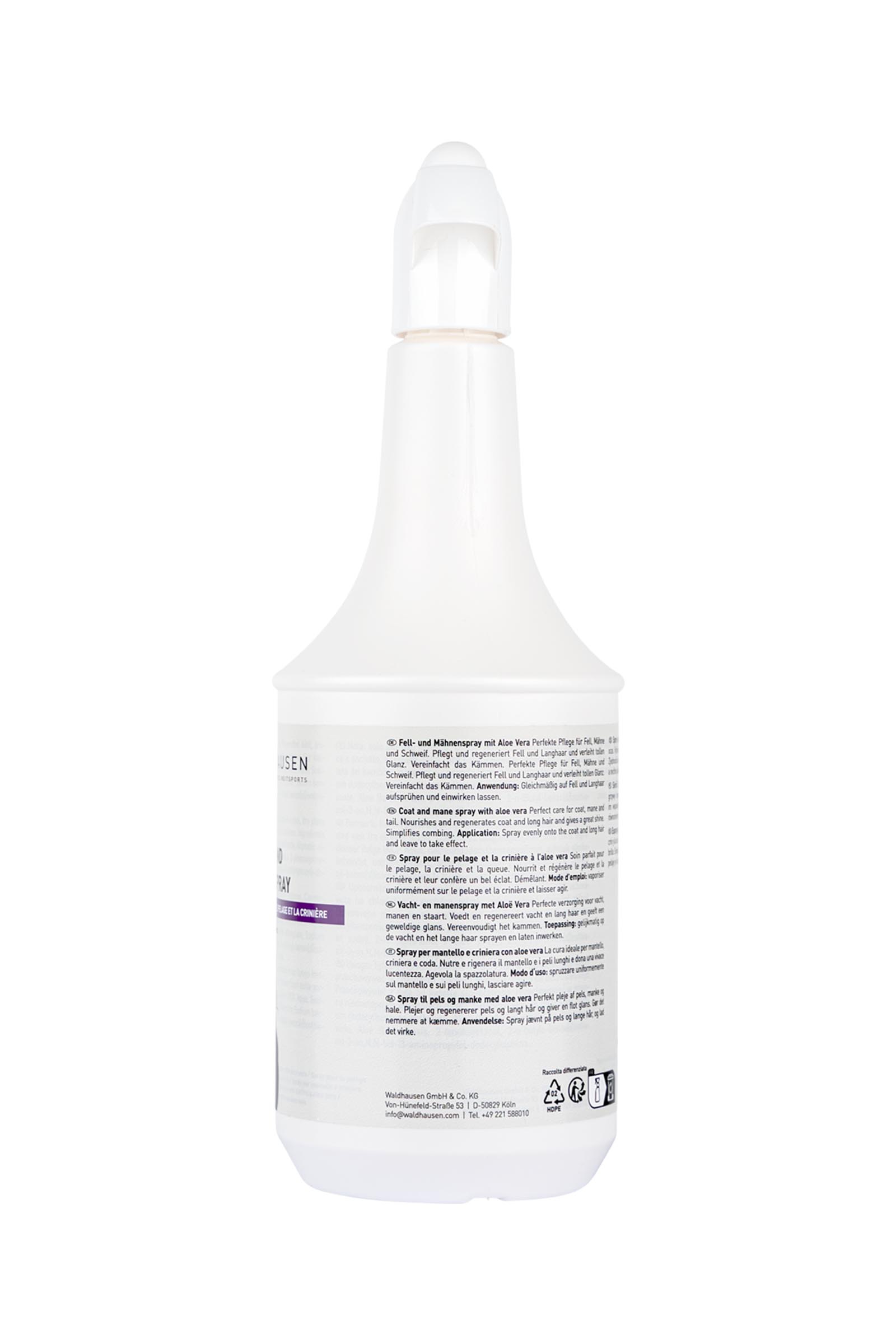 Waldhausen Spray cura criniera e coda, aloe vera, 1 l