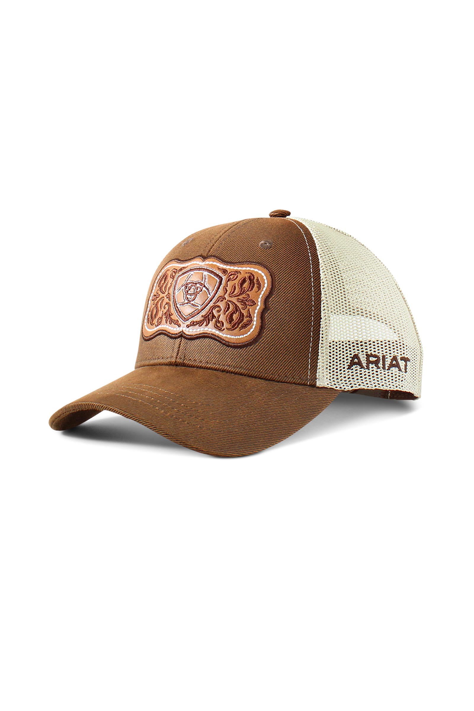 Ariat Floral Leather Patch Cappellino donna
