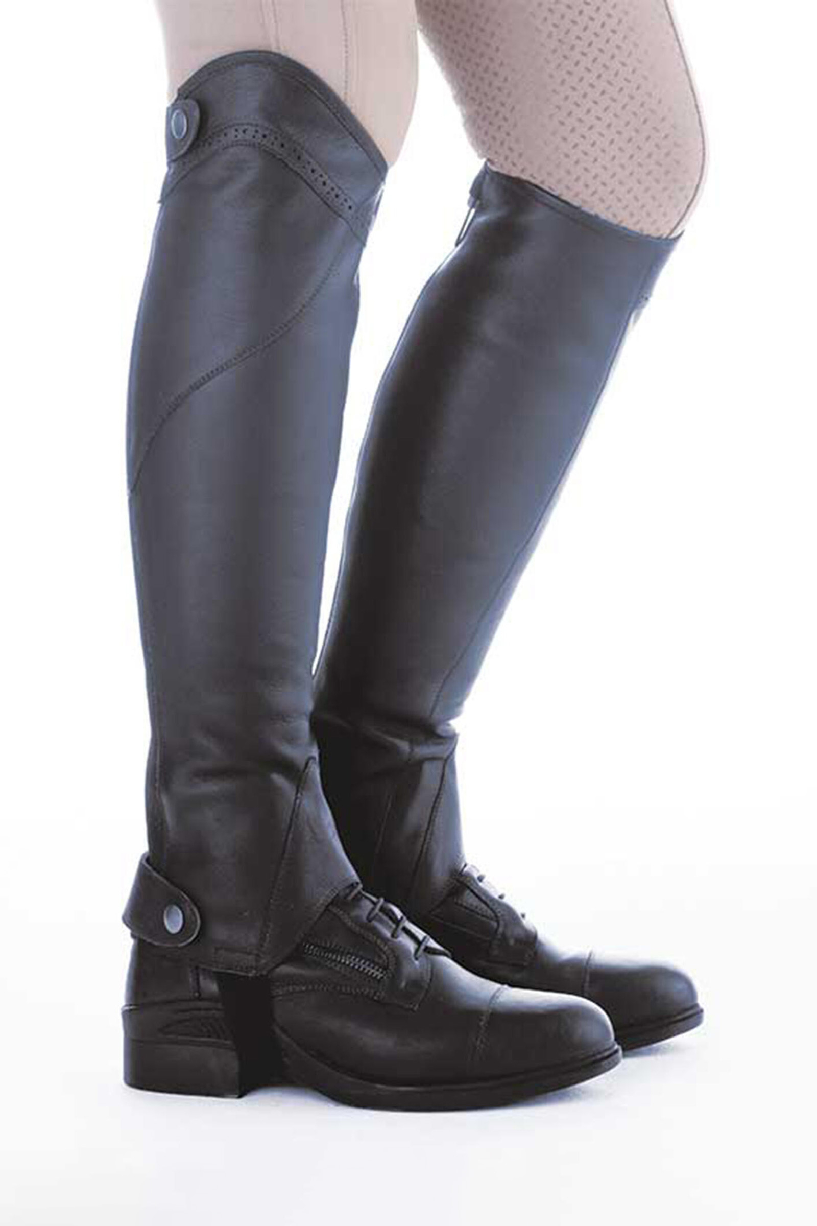 Mezze ghette in pelle oliata Kavalkade Remus