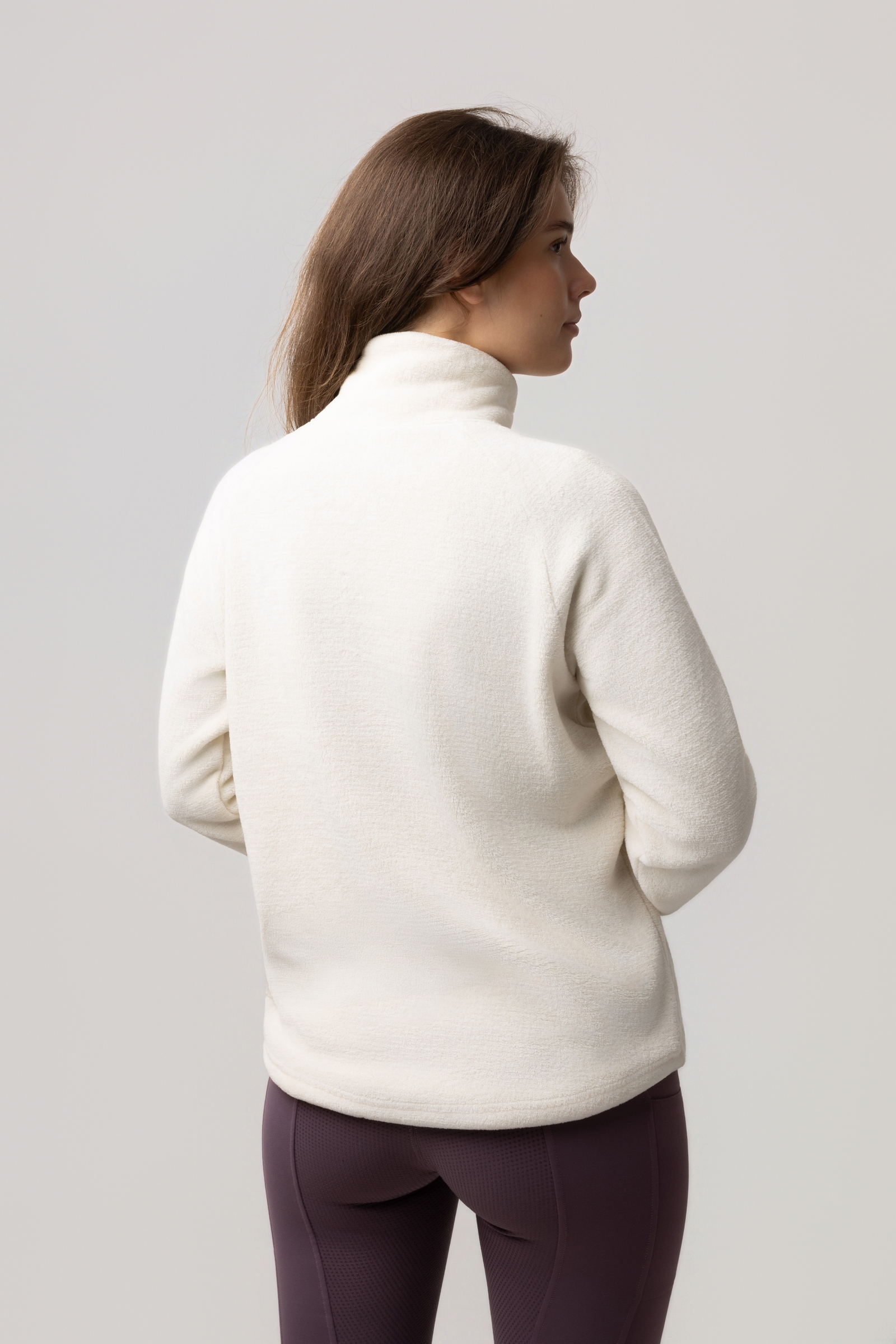 Horze Frieda Maglione fleece anorak da donna