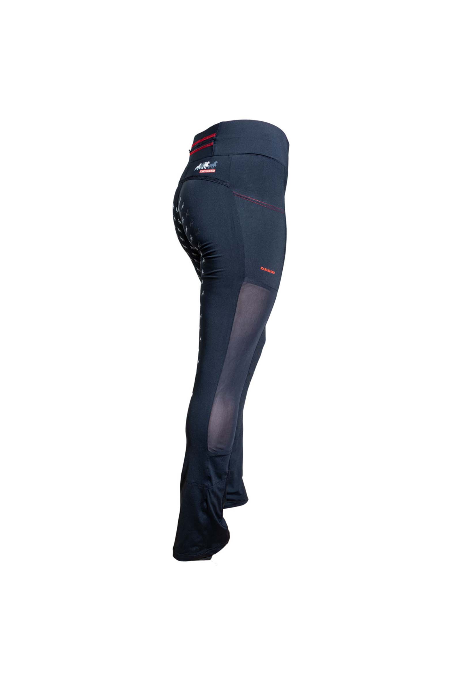Karlslund Galdur Leggins estivi da Jodhpur con full grip per donna