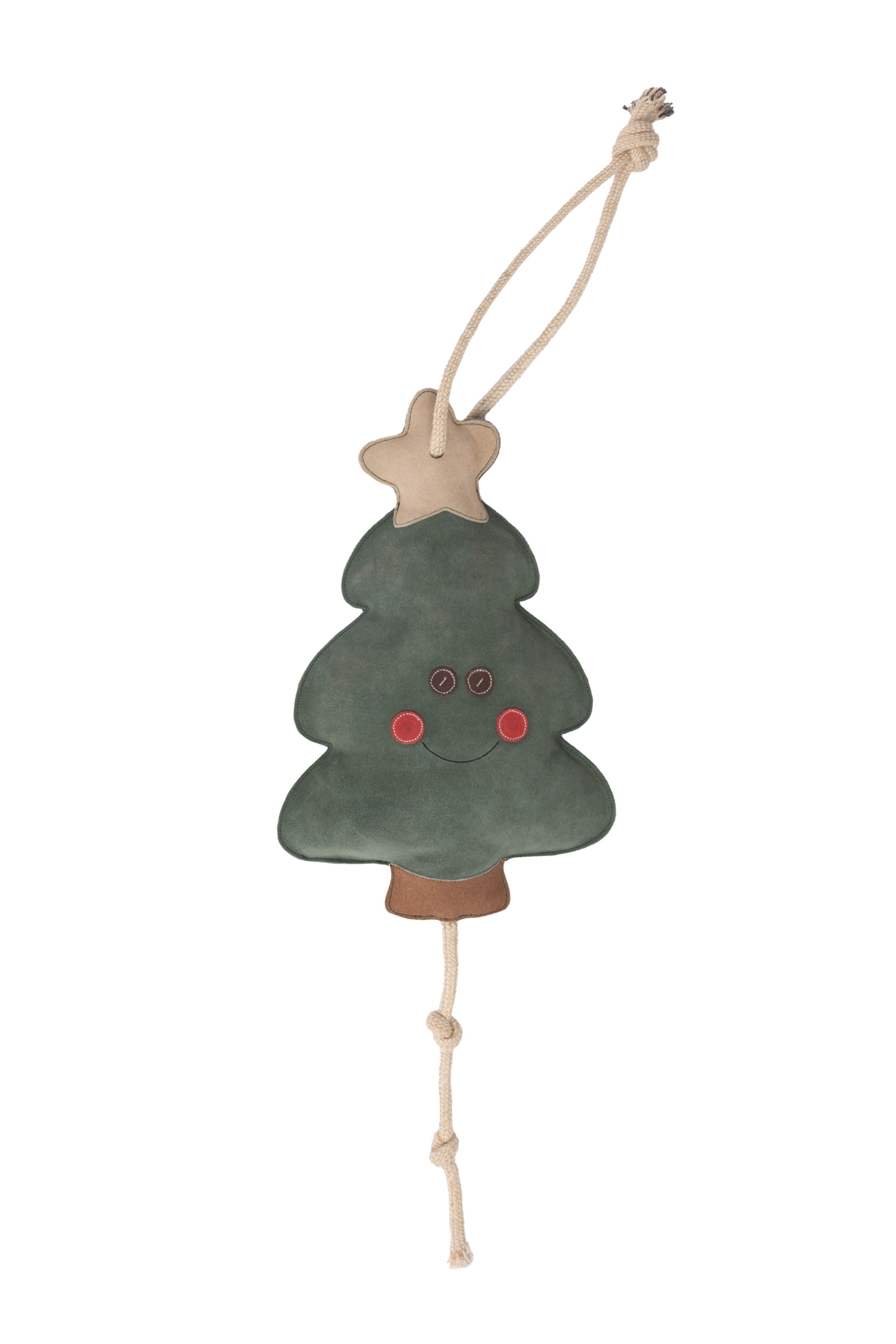 Giocattolo in pelle per cavallo Horze Edizione Natale