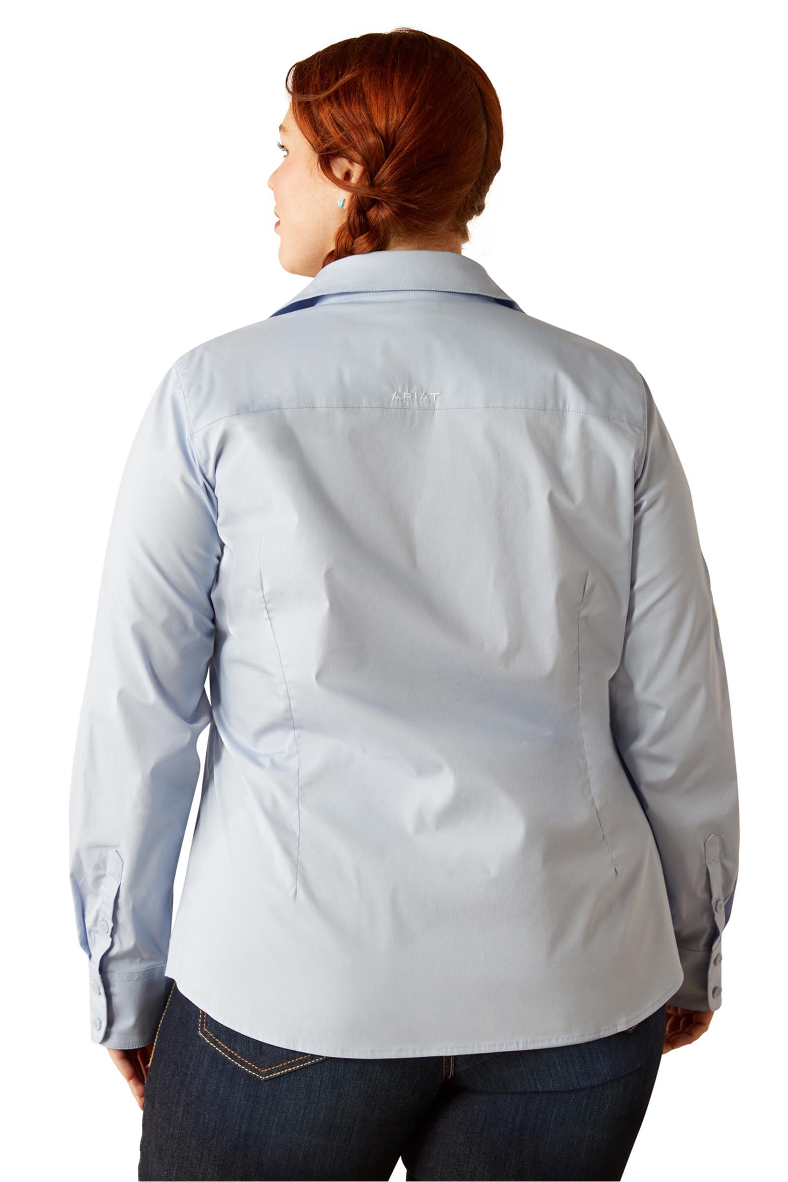 Ariat Team Kirby camicia elasticizzata a maniche lunghe da donna