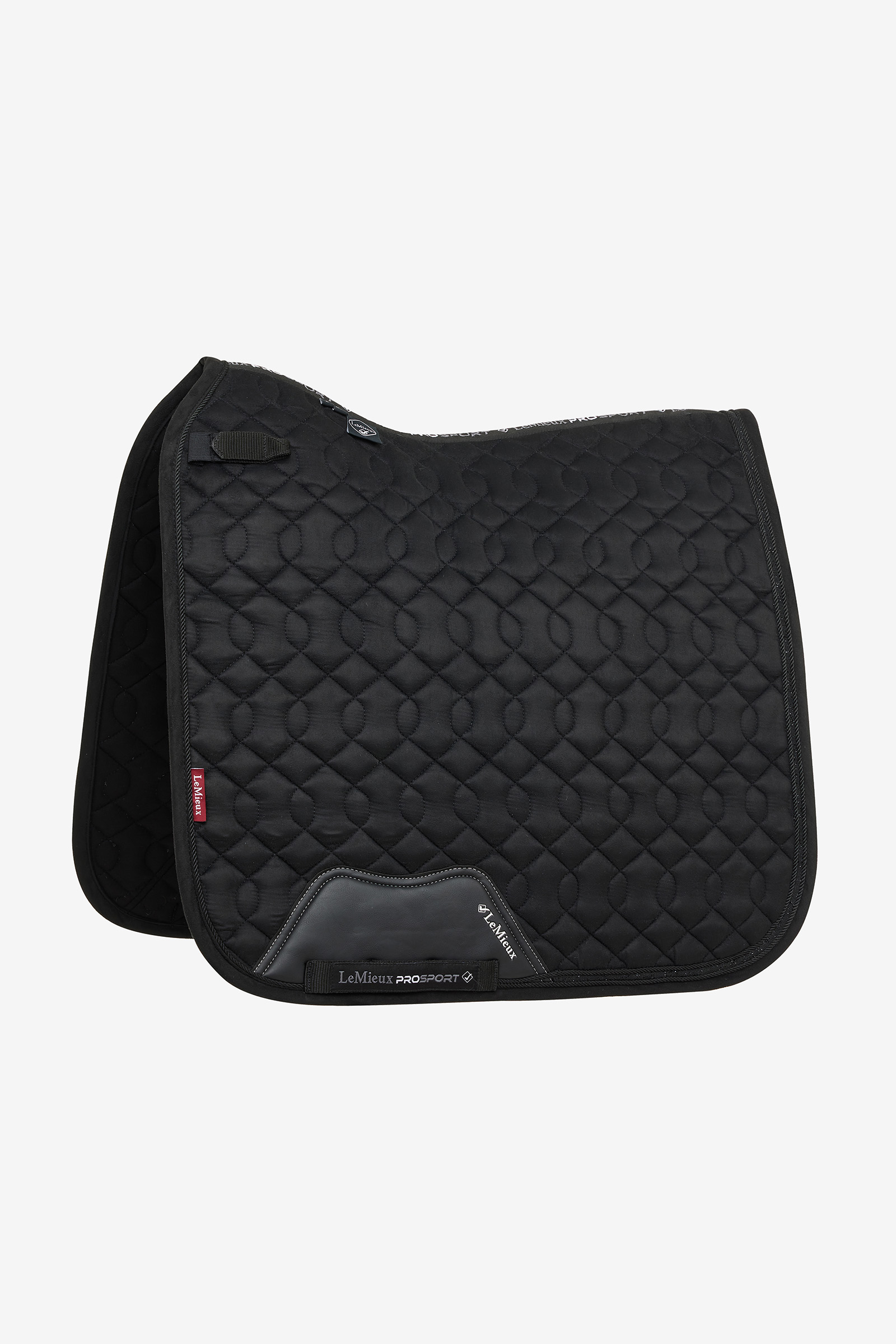 Black LeMieux Crystal Suede Sottosella da dressage