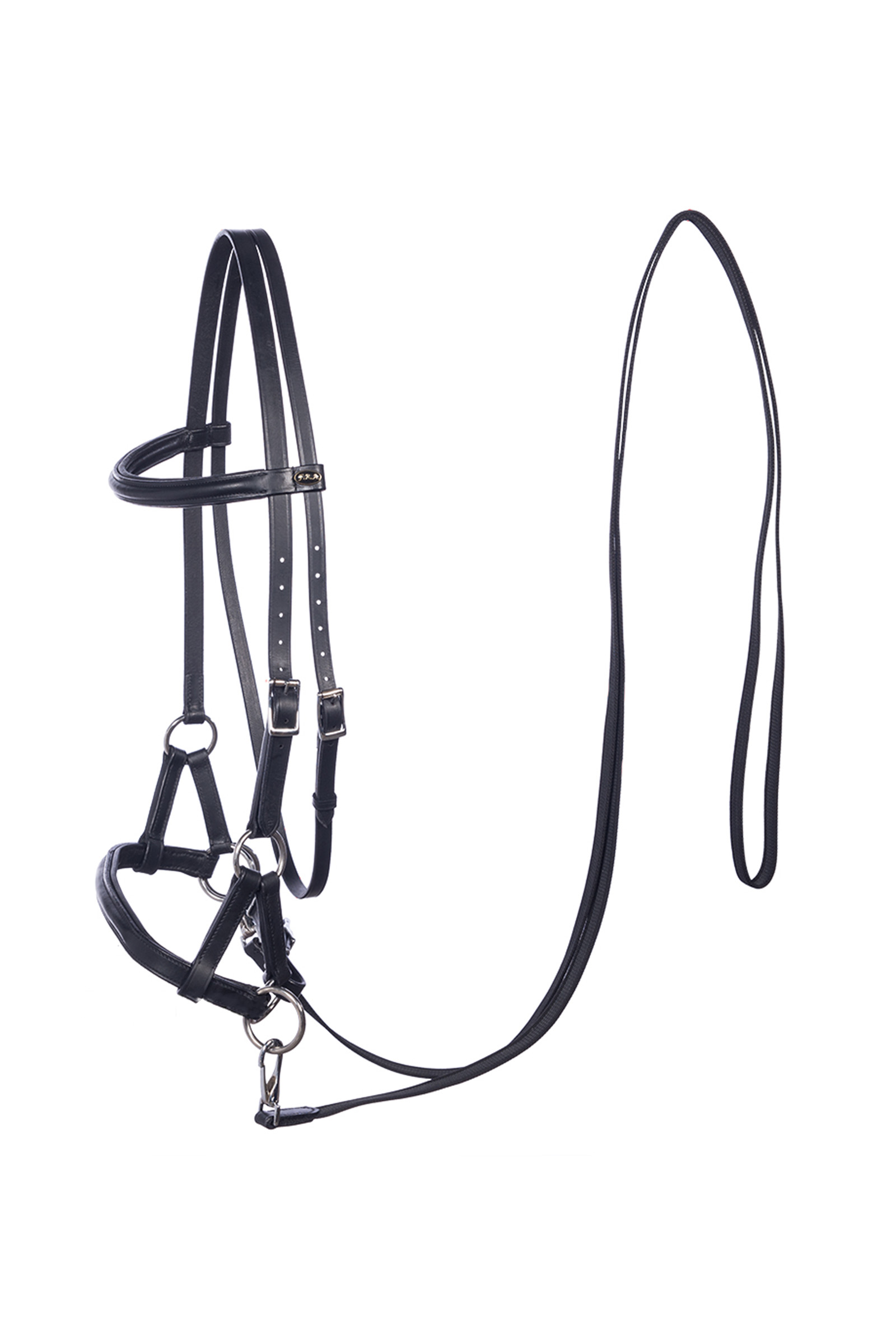 F.R.A. Freedom Riding Articles Pardoes Capezza sidepull (System 3), con redini antiscivolo in pelle