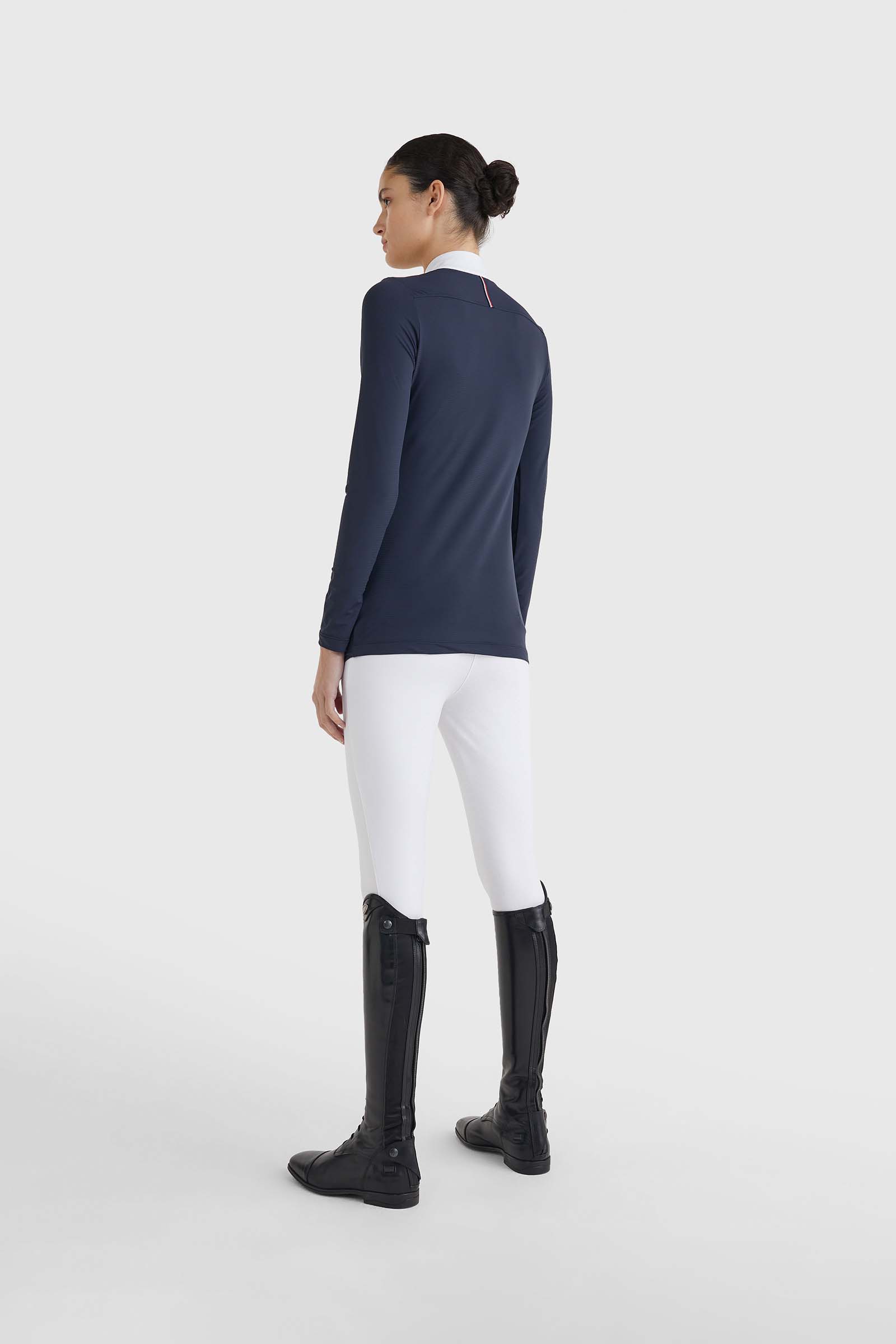 Tommy Hilfiger Equestrian - Camicia da donna a maniche lunghe