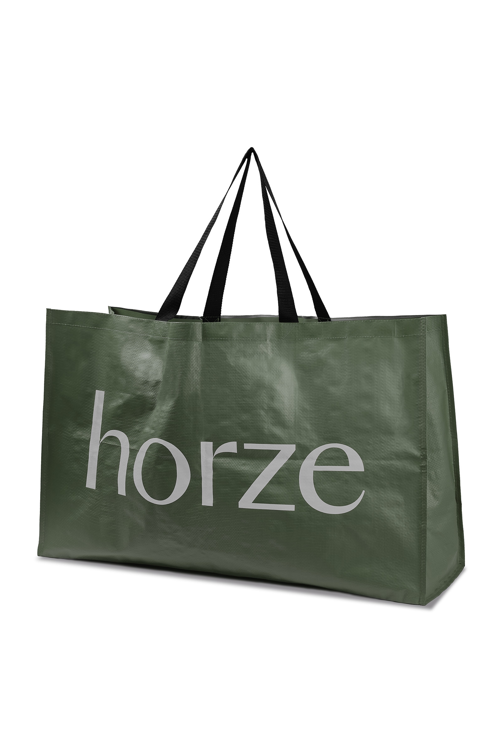 Dark Green Horze Shopping bag grande