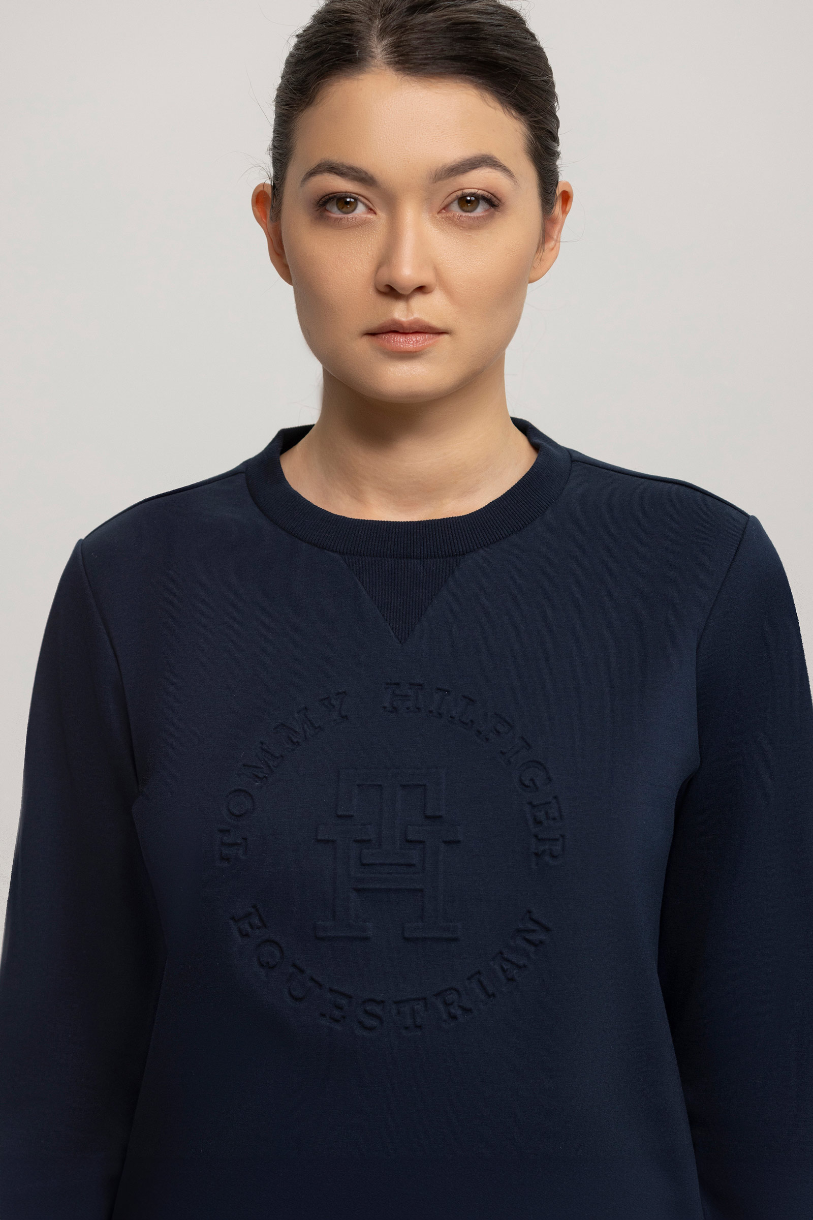 Tommy Hilfiger Equestrian Illinois felpa da donna con stampa grafica