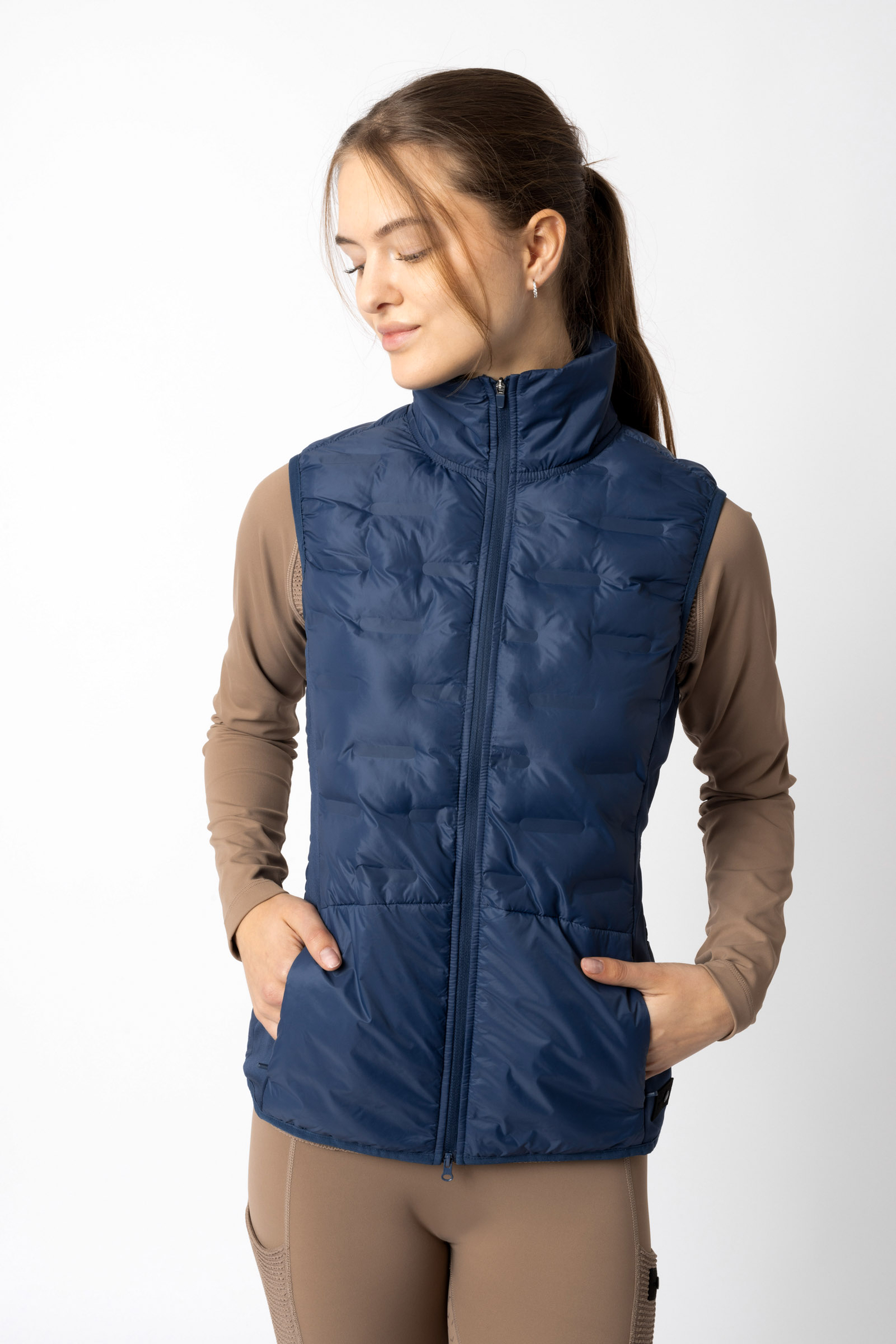 Horze Adela Gilet funzionale da equitazione leggero imbottito per donna