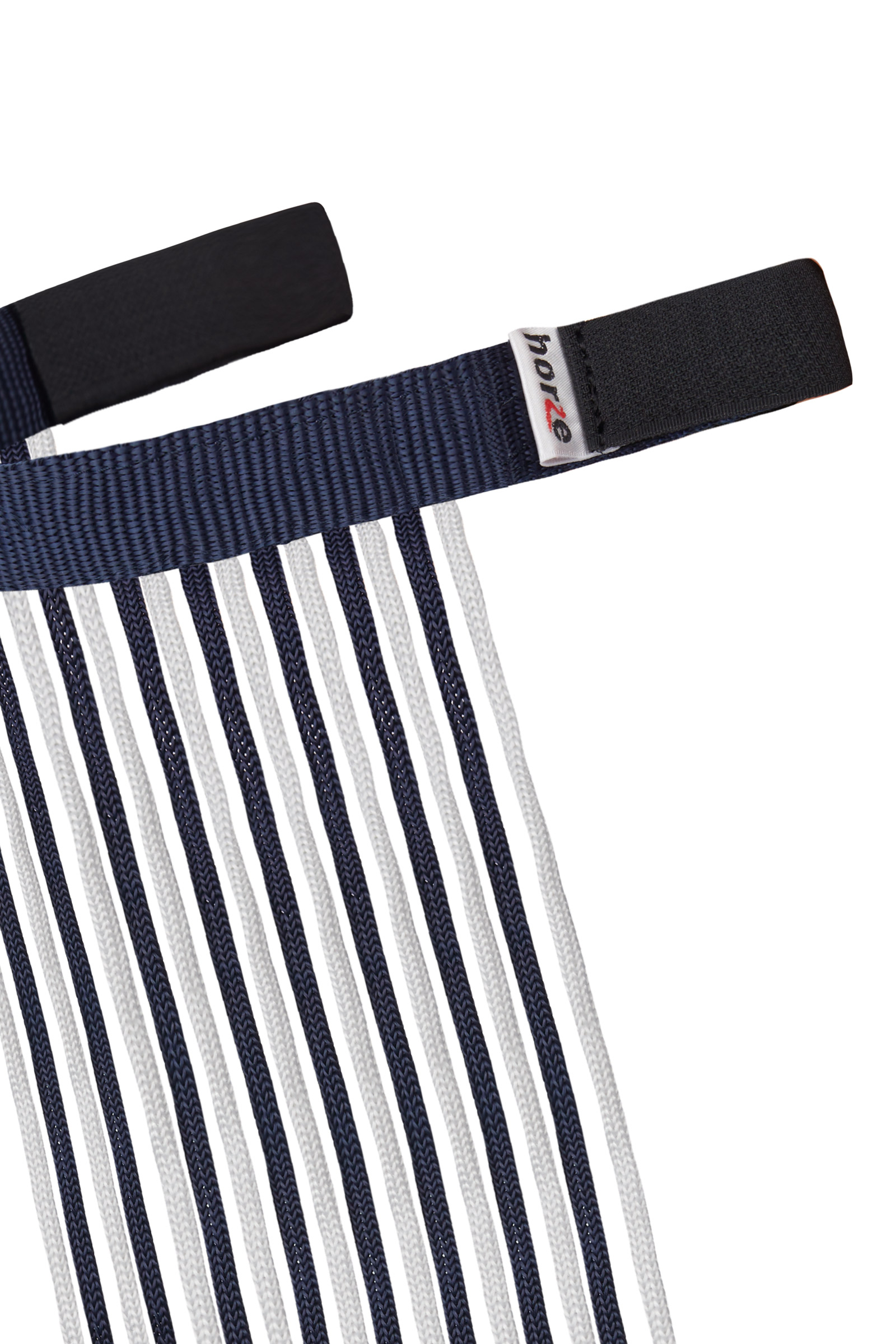 Horze cuffietta in rete e con frange