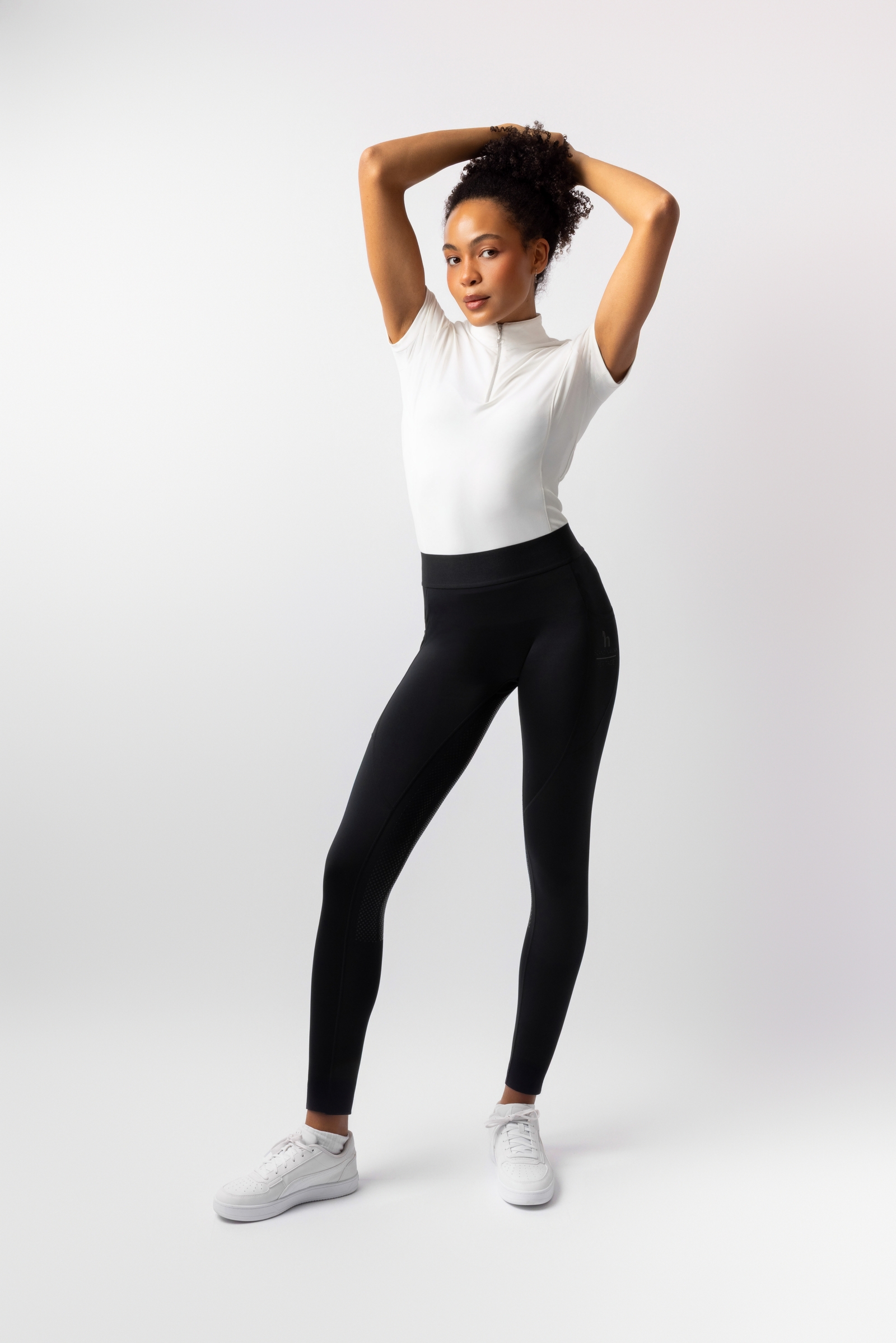 Horze Maia leggins da equitazione con full seat da donna  