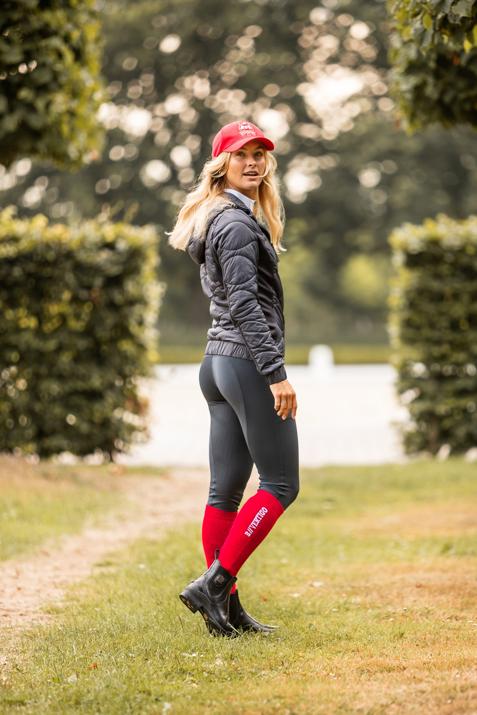 B Vertigo Beryl Calze da equitazione in bambù e lana