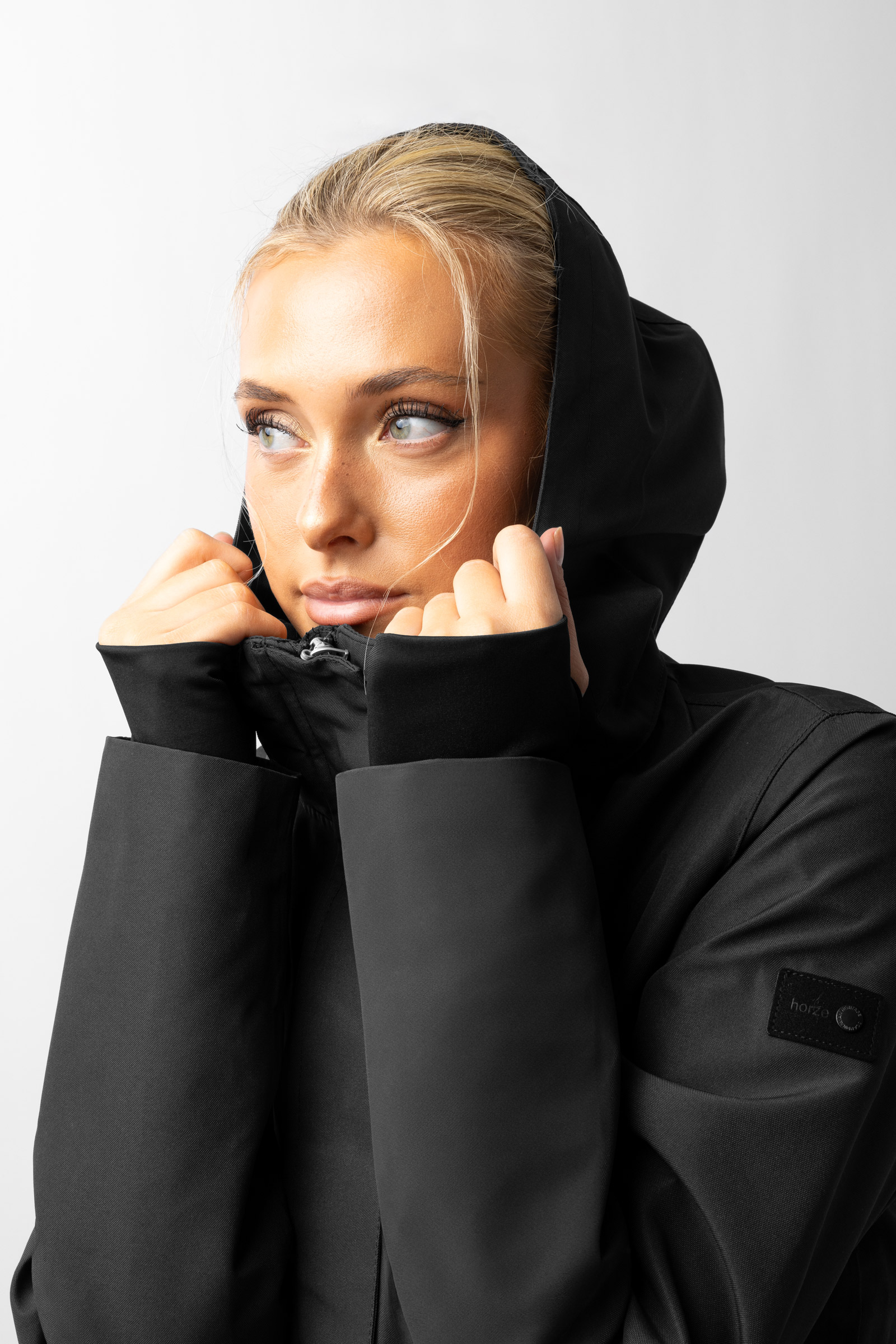 Giacca da equitazione estiva tecnica impermeabile Horze Jadine da donna