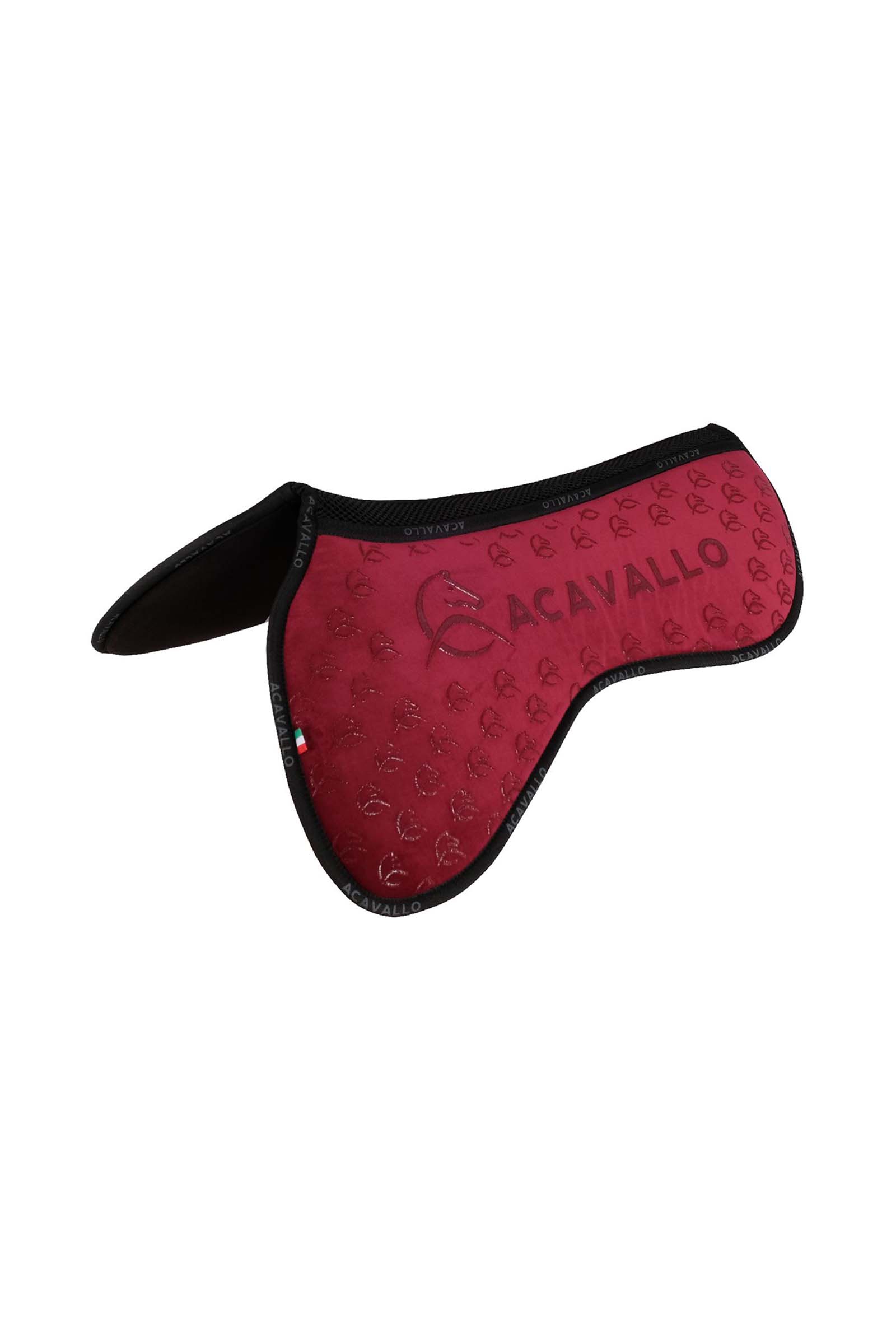 Wine Red Acavallo Sottosella in memory foam Spine Free Close Contact con presa in silicone